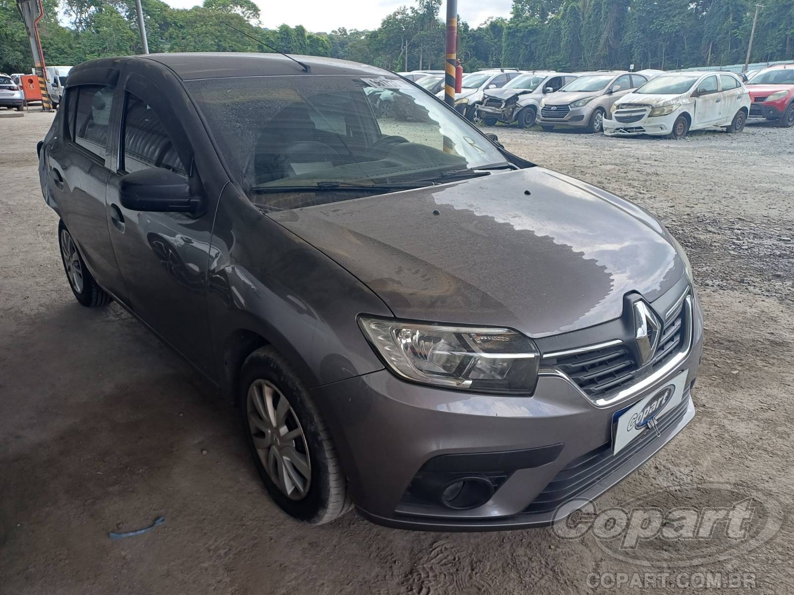 Veículo Renault Sandero Renault Sandero Life 1.0 12V SCe 2021 Médio Dano Traseiro 2021 em leilão