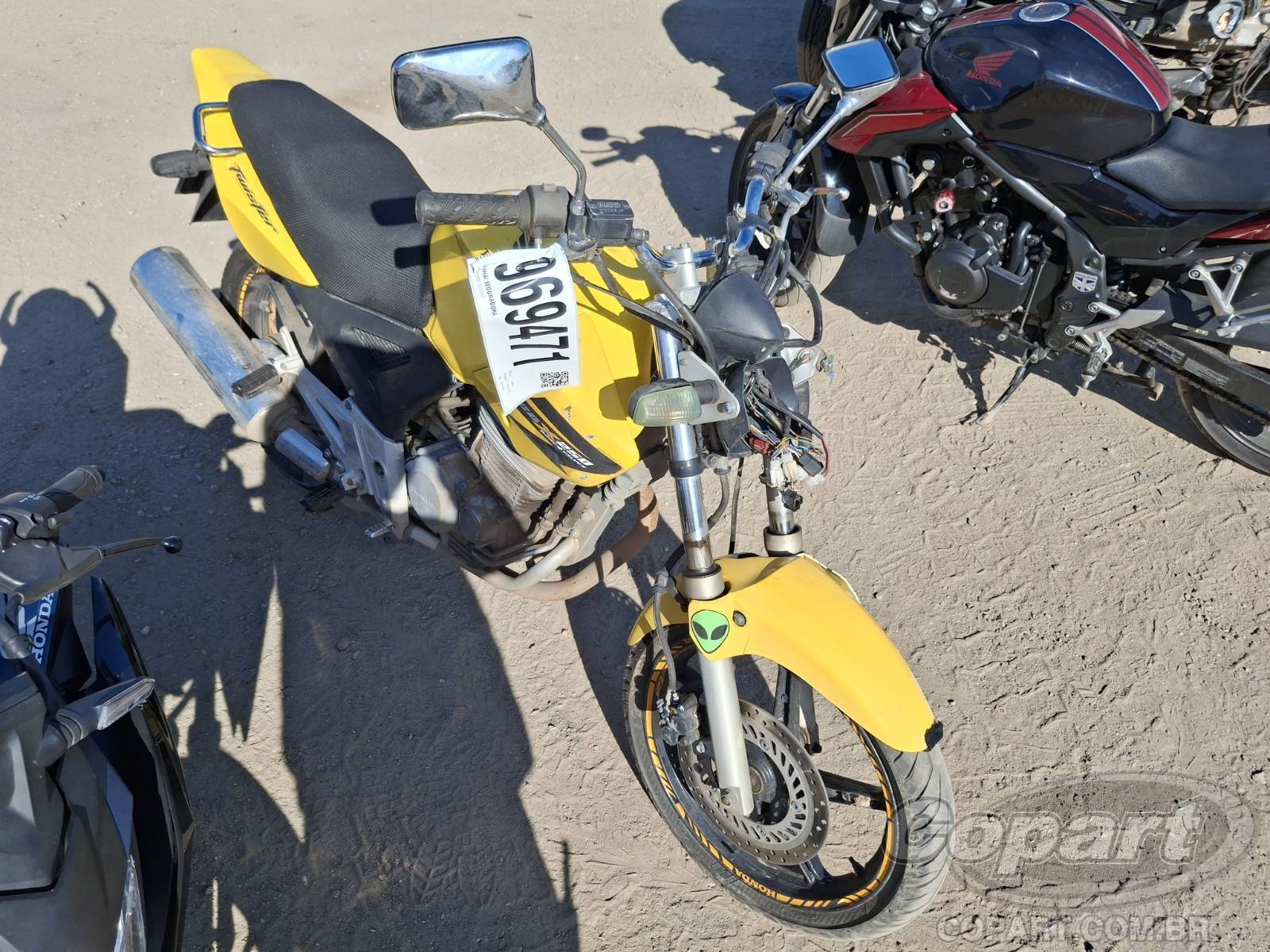 Veículo HONDA CBX Honda CBX 250 Twister 2007 Pequena Monta 2007 em leilão