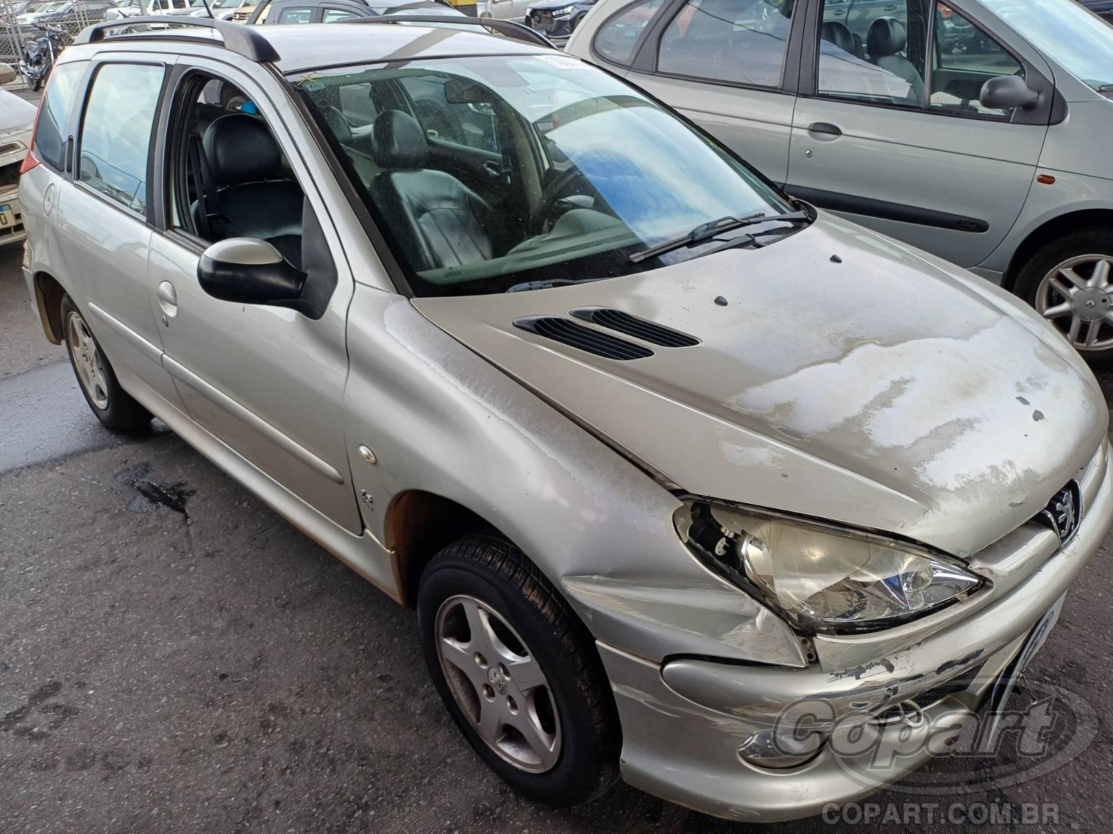 Peugeot 206 SW Feline 1.6 16V 2008 Colisão Traseira