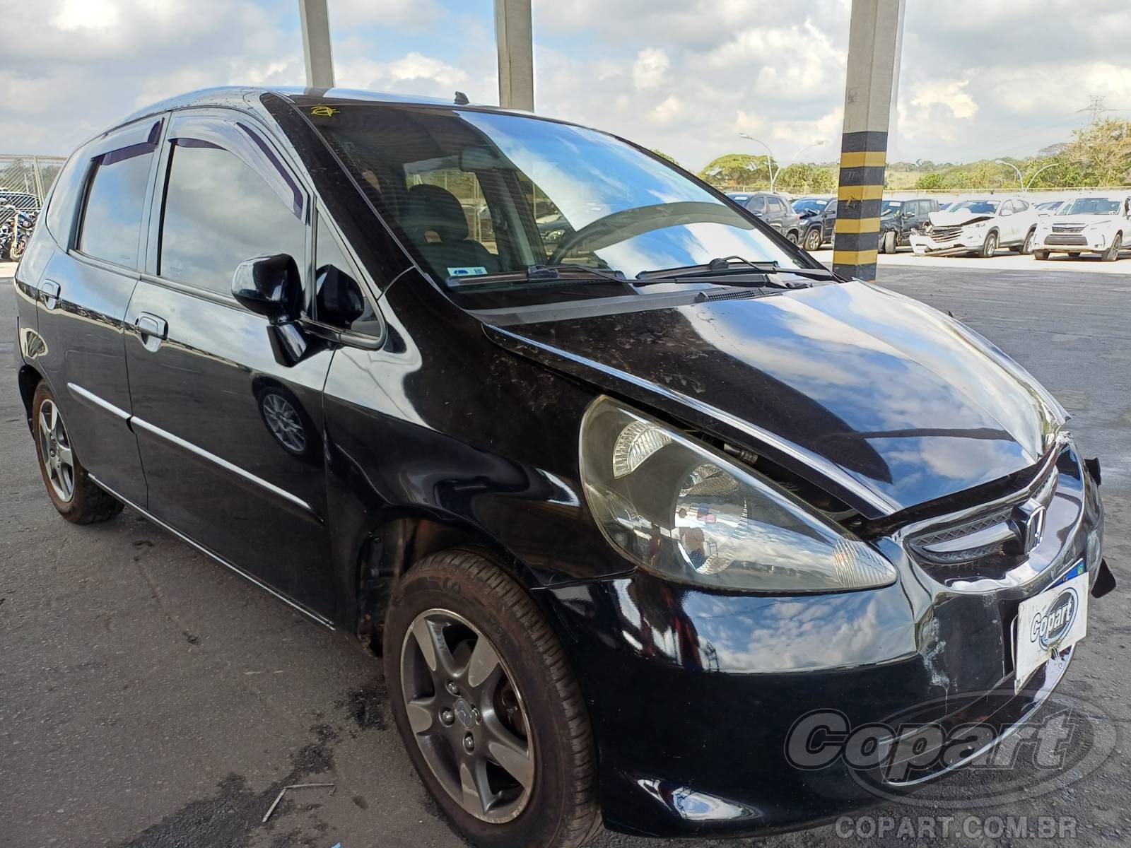Veículo Honda Honda HONDA FIT 2008 Colisão Pequena Monta 2008 em leilão