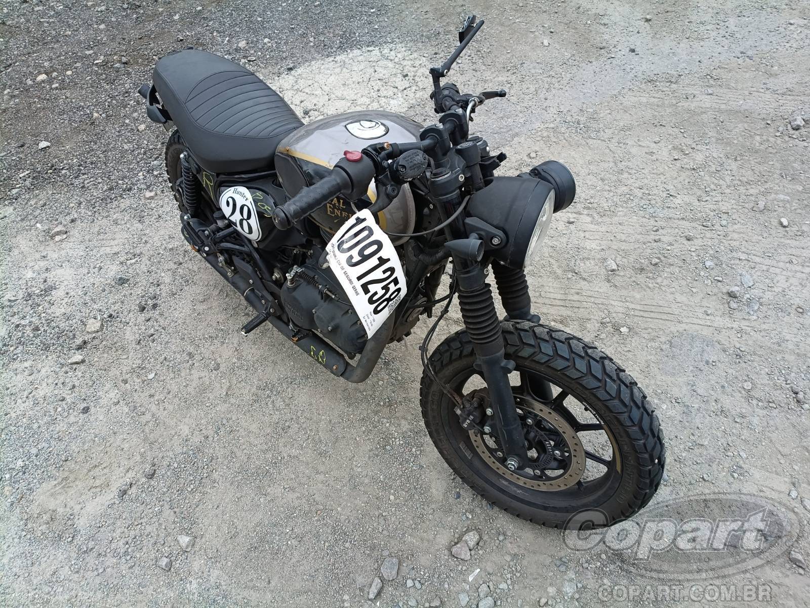 Veículo Royal Enfield Hunter Royal Enfield Hunter 350 2024 2024 em leilão