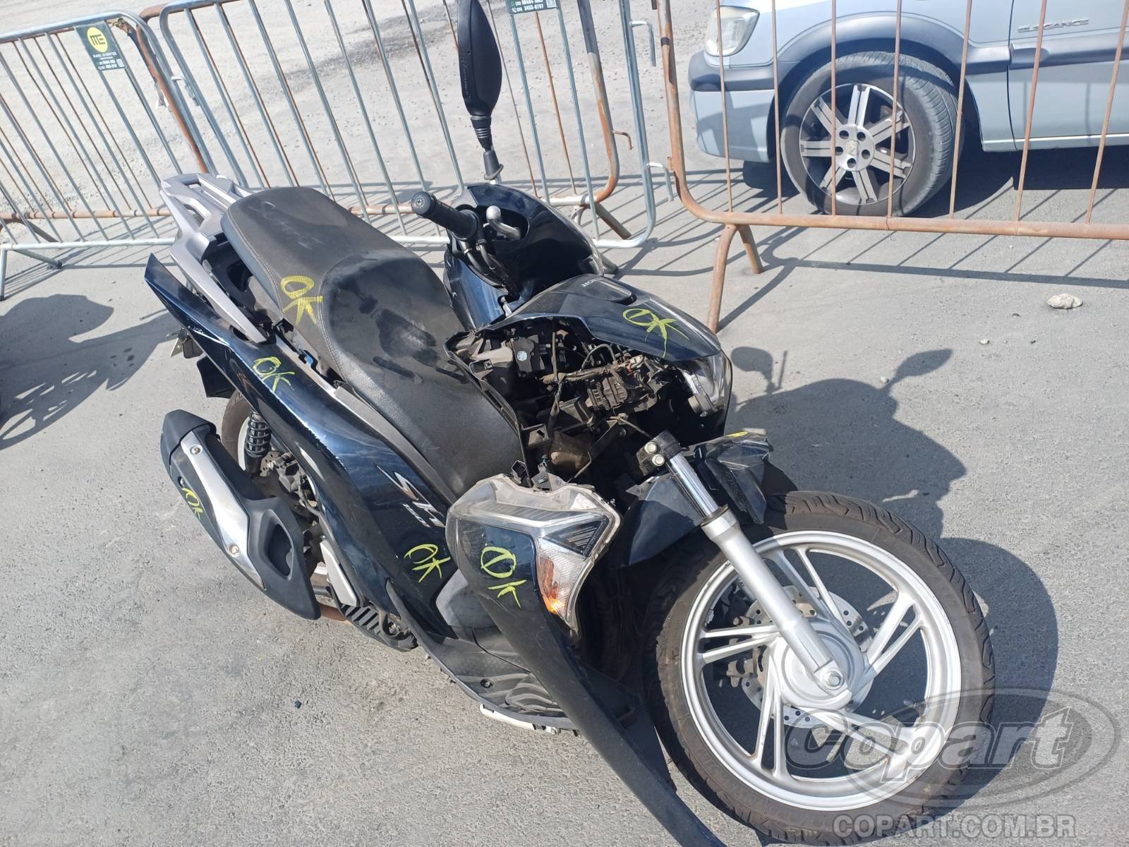 Veículo HONDA SH 2017 HONDA SH SH 150i CVT Gasolina 2017 em leilão