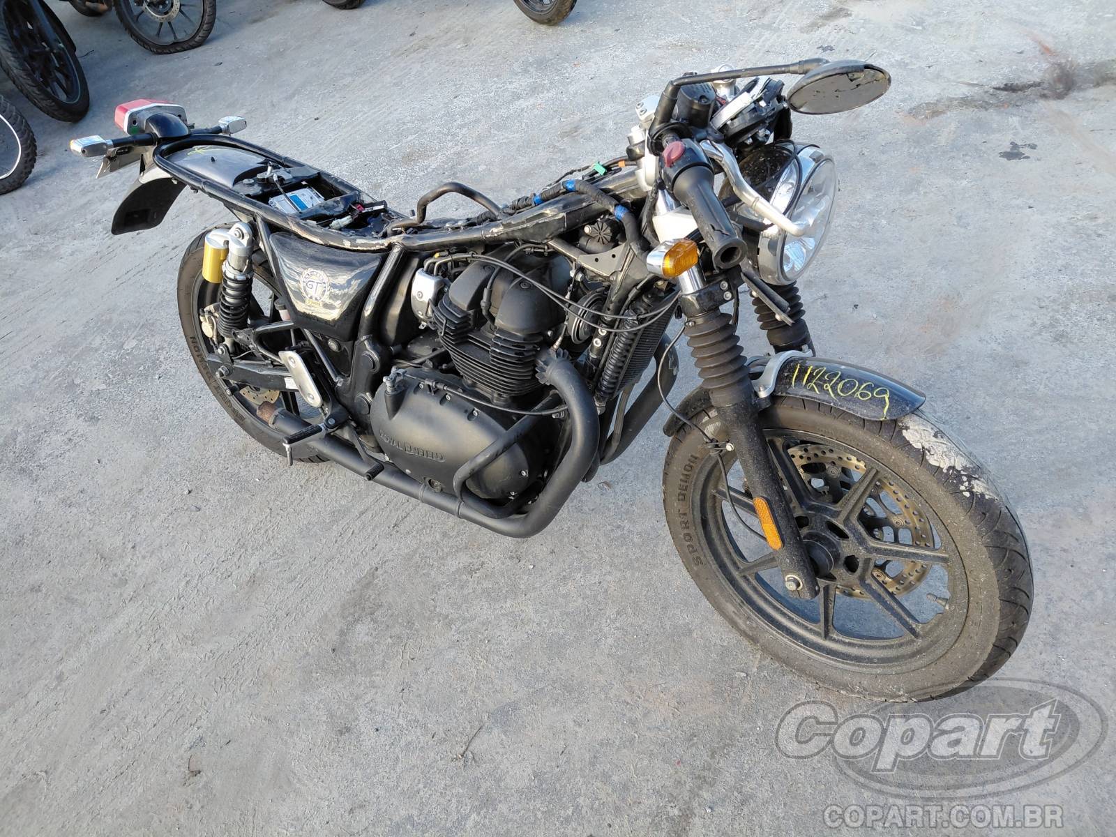 2024 ROYAL ENFIELD CONTINENTAL — leilão em Itaquaquecetuba/SP
