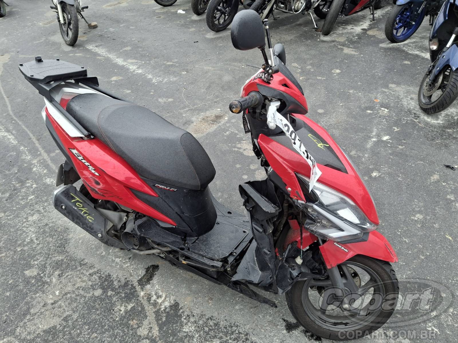 Veículo HONDA Elite Honda Elite 125 CBS V-MATIC 2021 2021 em leilão