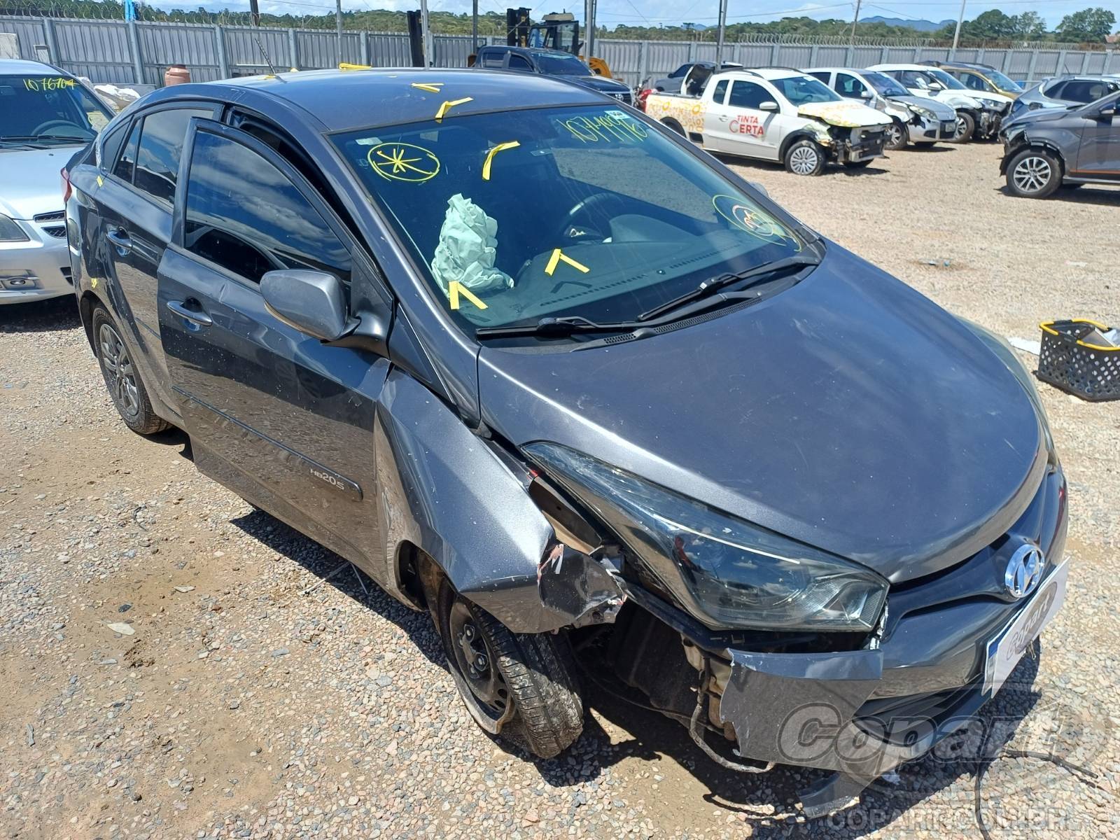 Veículo Hyundai HB20S Hyundai HB20S Comfort Plus 1.6 16V CVVT 2015 2015 em leilão