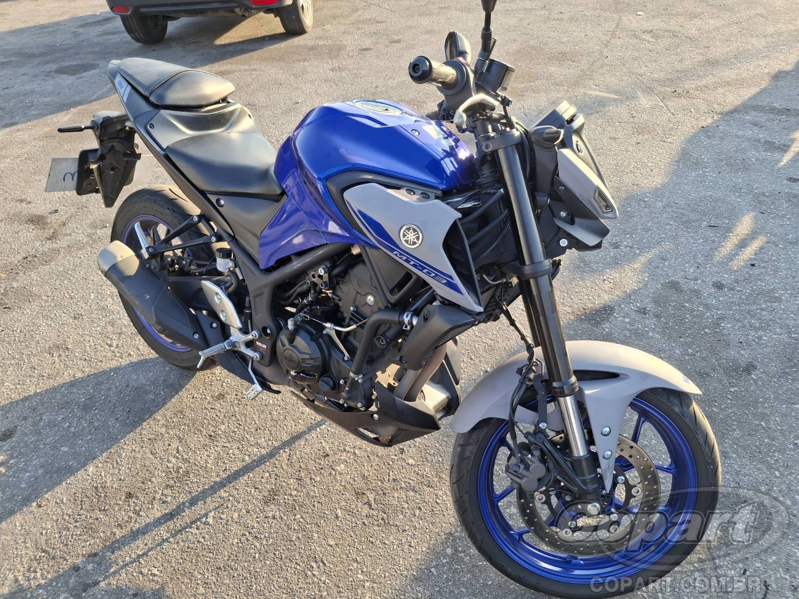 Veículo YAMAHA MT-03 2021 YAMAHA MT-03 321 ABS 2022 em leilão