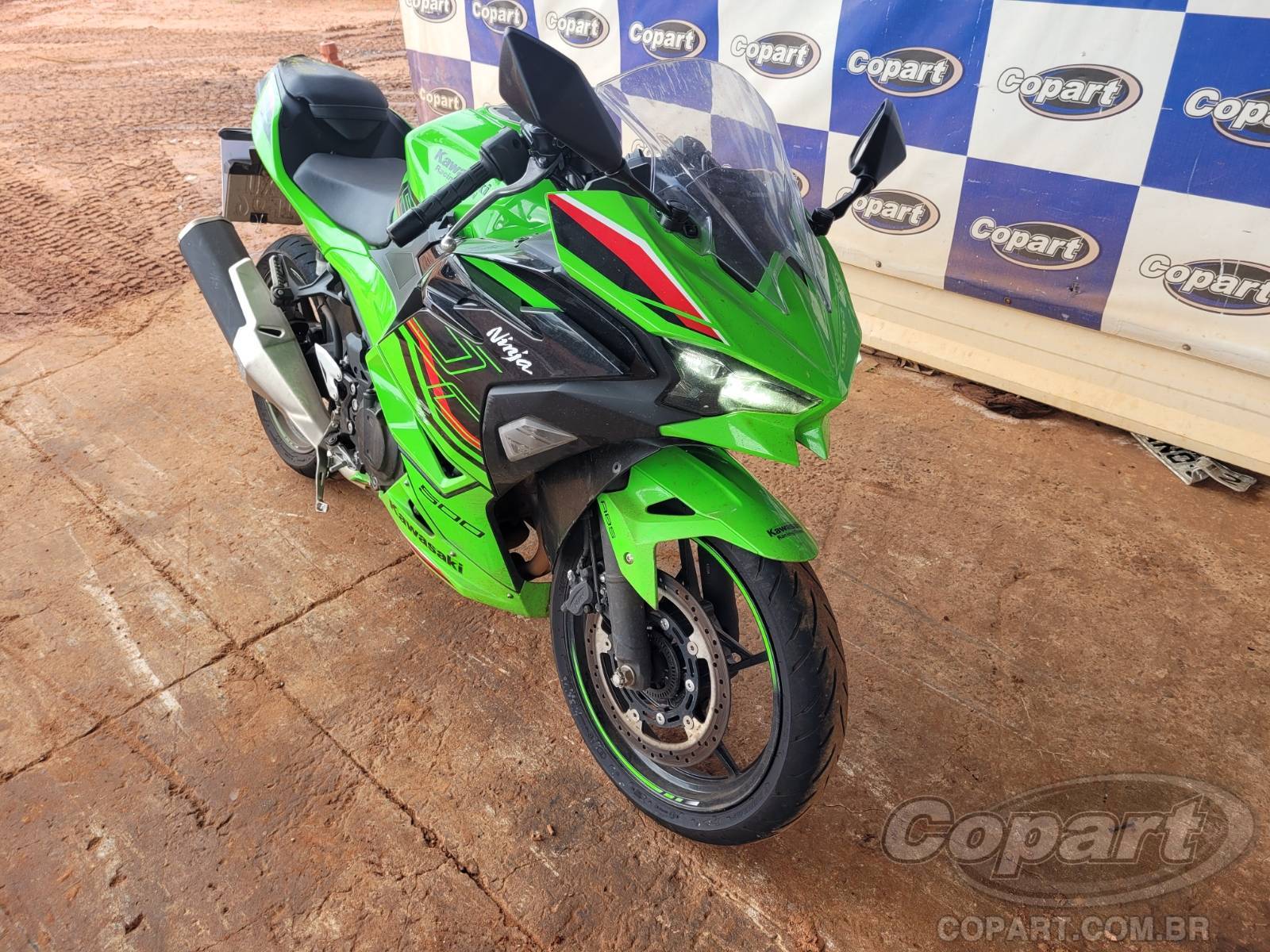 Veículo KAWASAKI Ninja Kawasaki Ninja 500 SE 2025 Pequena Monta 2025 em leilão