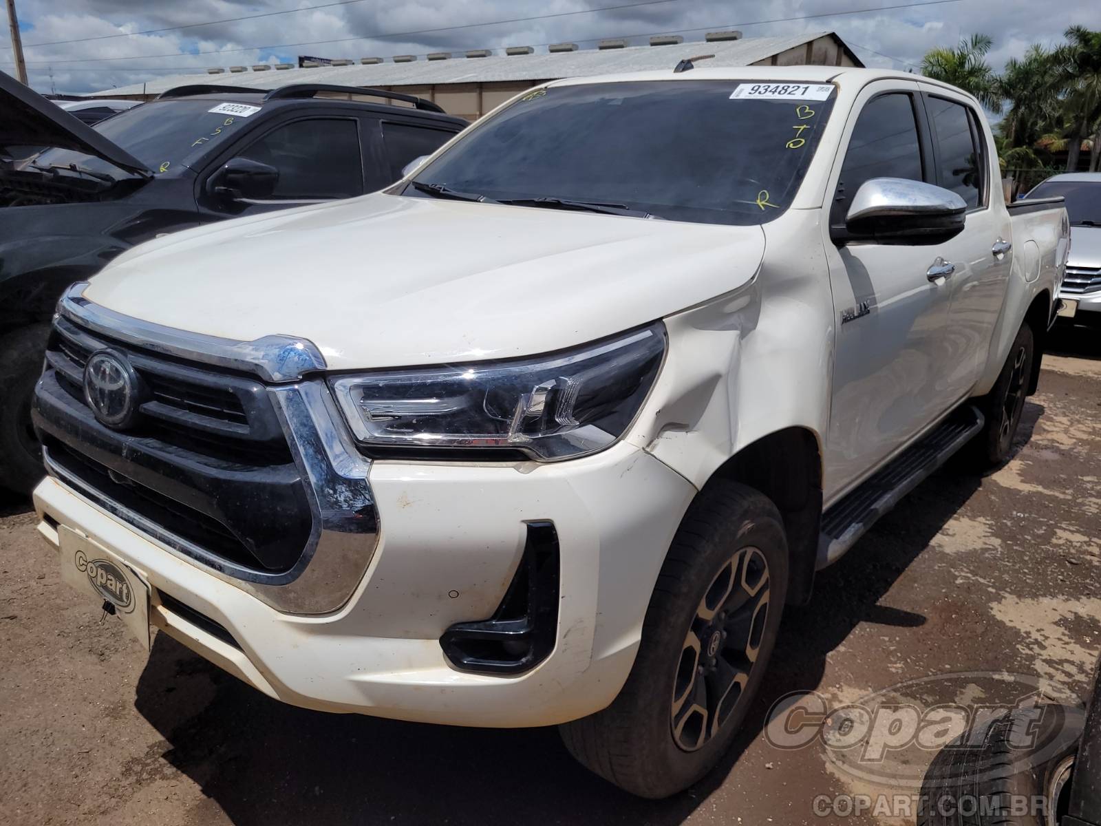 2022 TOYOTA HILUX CD — leilão em Goiânia/GO (foto 2)