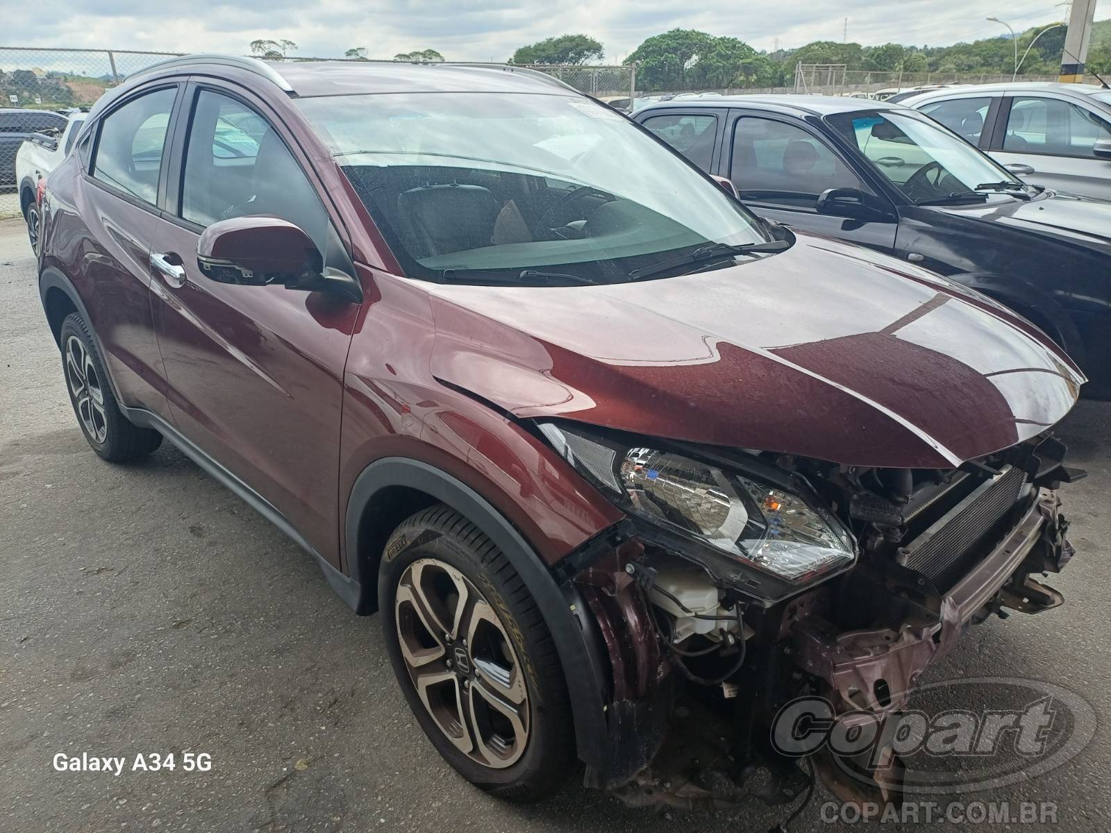 Veículo Honda HR-V HONDA HR-V 1.8 16V i-VTEC SUV Pequeno 2016 em leilão