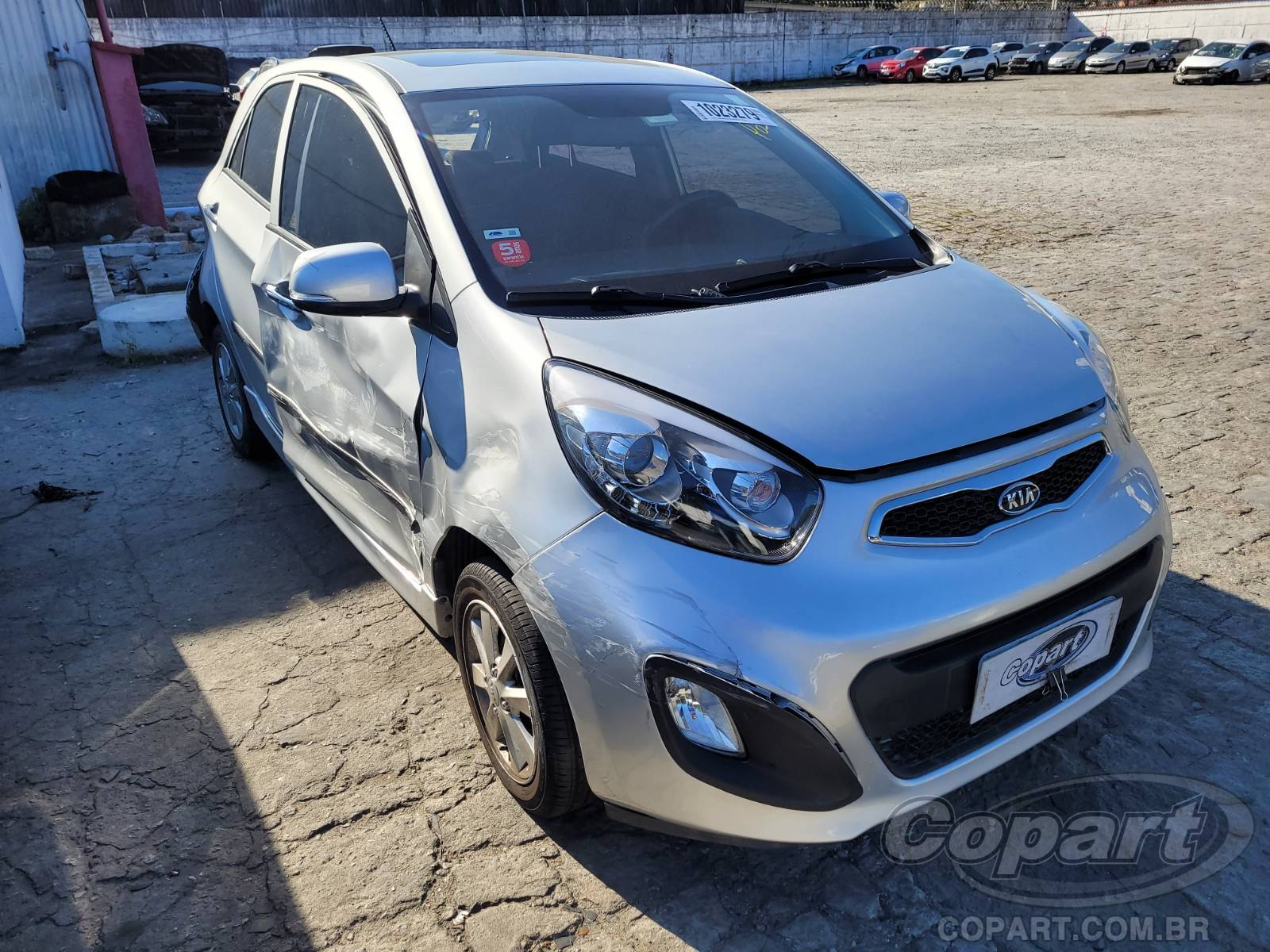 Veículo Hyundai PICANTO KIA PICANTO EX 1.0 12V 2012 2012 em leilão