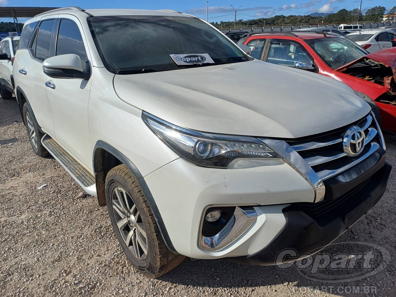 Veículo Toyota Hilux SW4 TOYOTA HILUX SW4 SRX 2.8 D-4D Turbo 2018 2018 em leilão