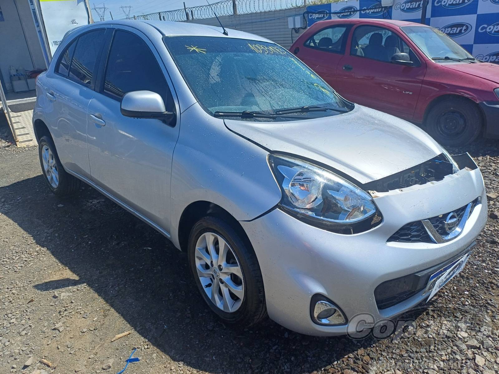 Veículo Nissan March NISSAN MARCH 2017 1.0 12V Flex 2017 em leilão