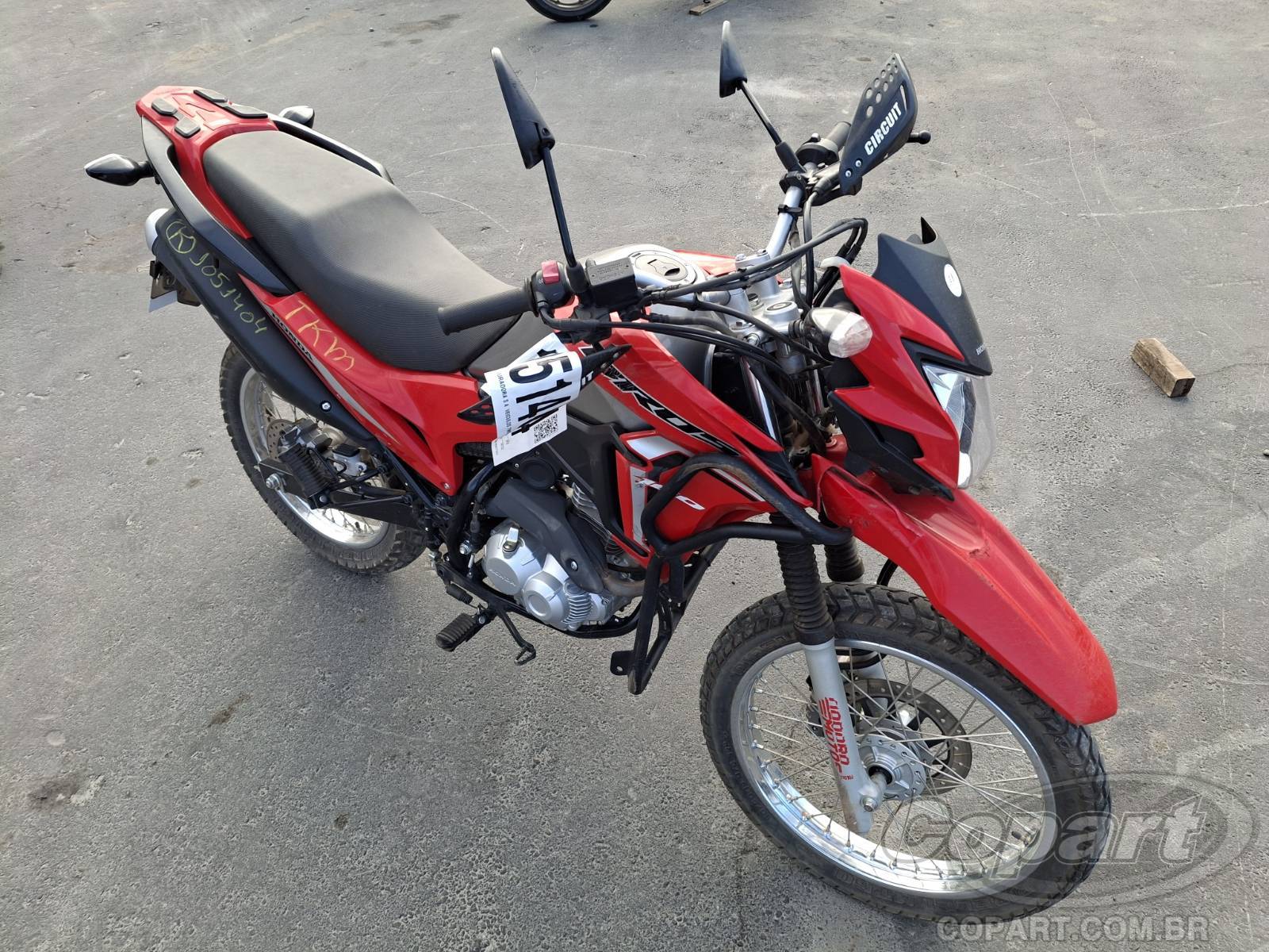 Veículo HONDA NXR 2023 HONDA NXR 160 Bros ESDD FlexOne 2023 em leilão