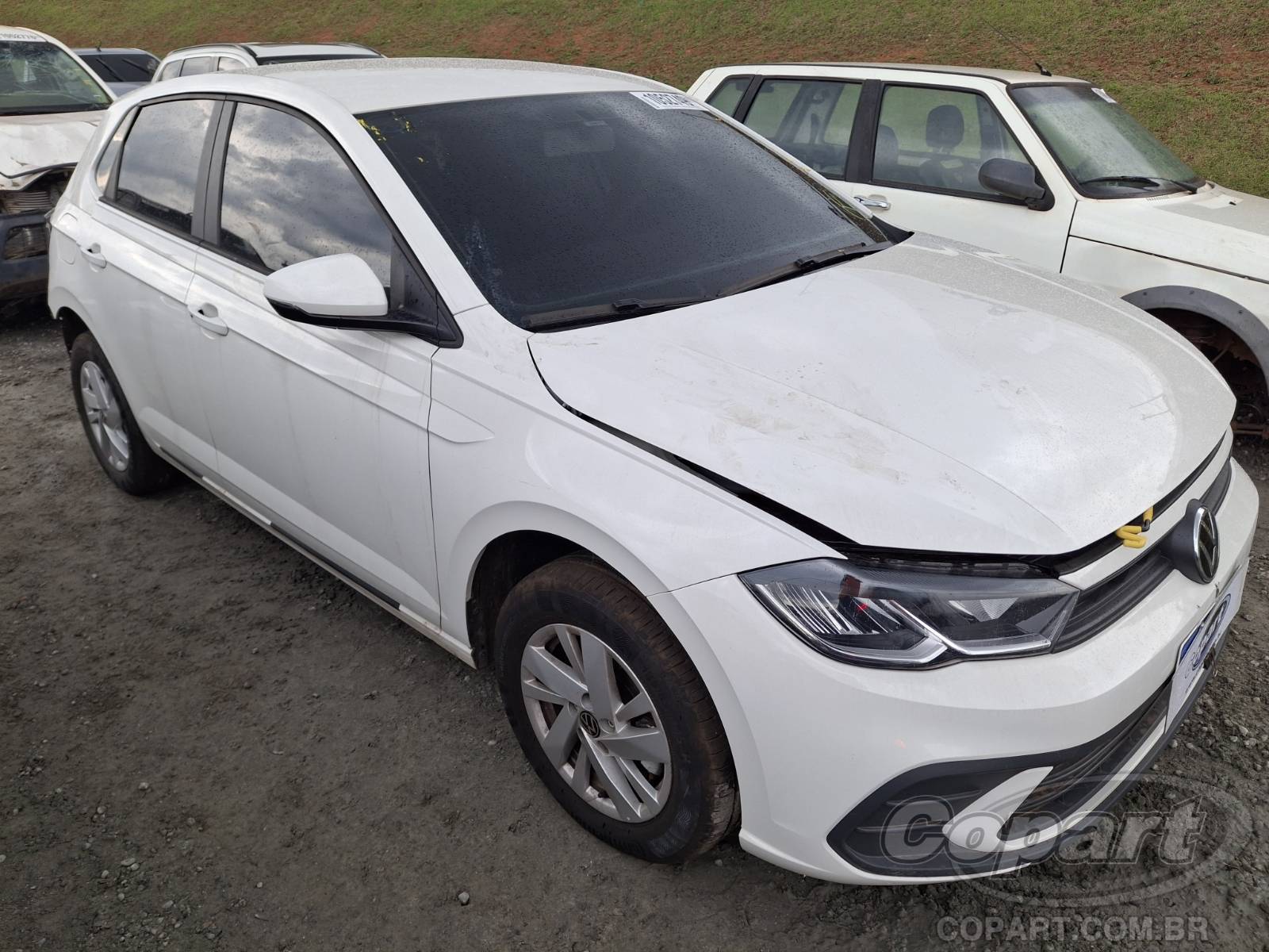 Veículo VW - VolksWagen Polo VOLKSWAGEN POLO 2025 Sense 170 AT 1.0 12V TSI Turbo 2026 em leilão