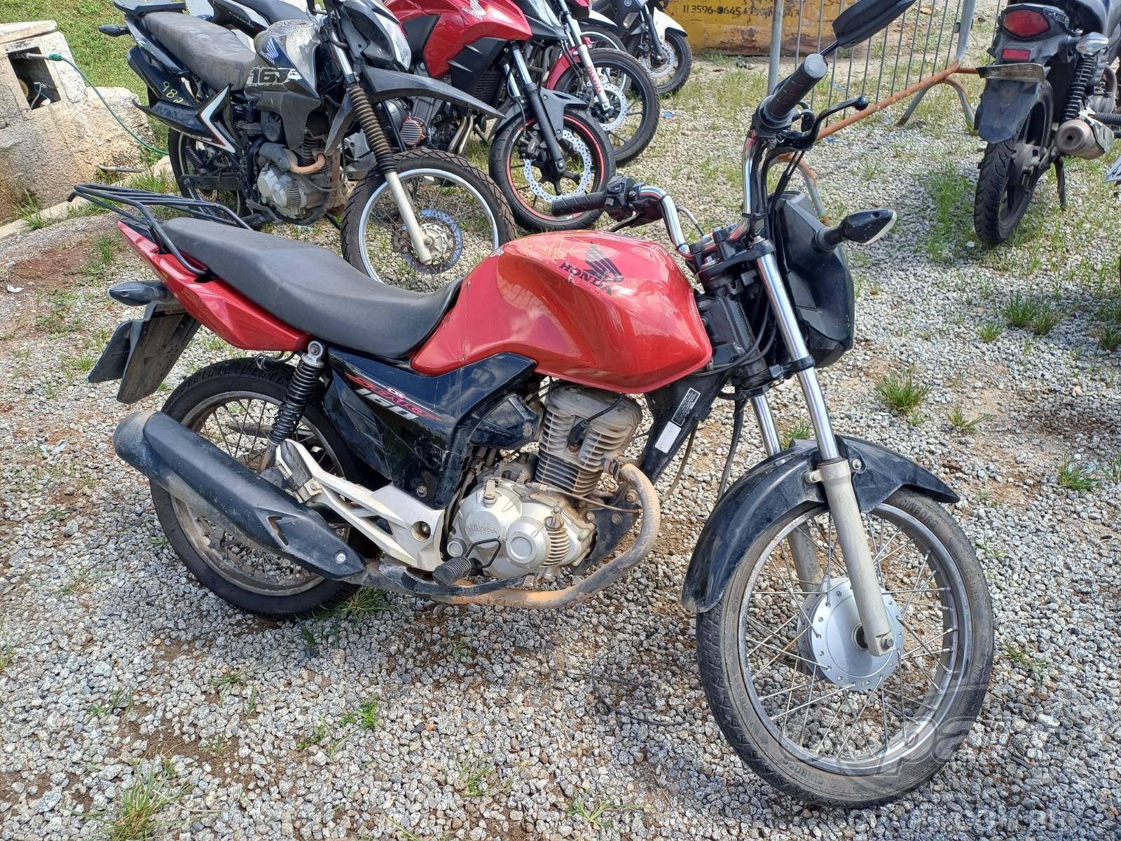 Honda CG 160 Start 2021 Médio Dano