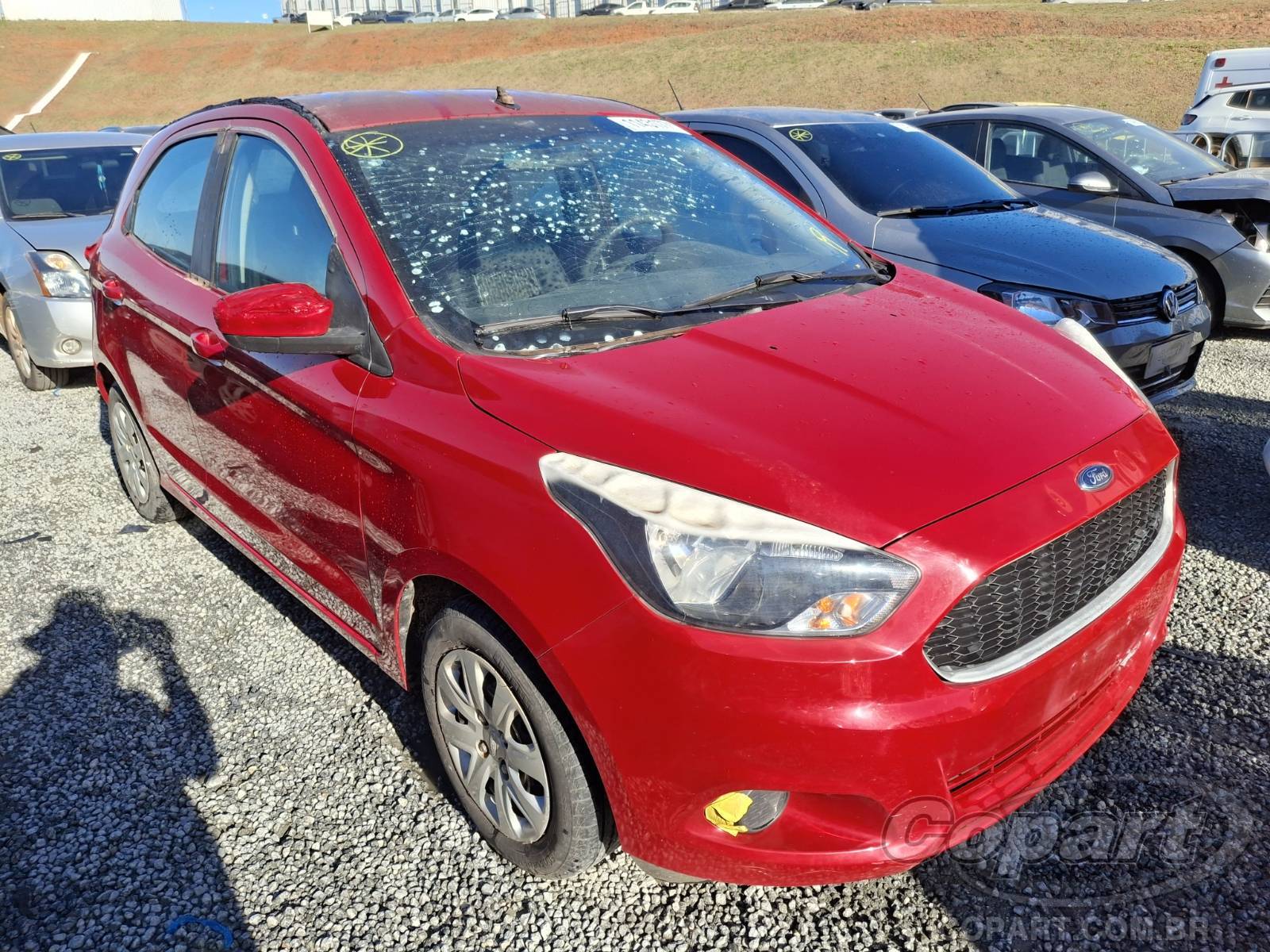 Veículo Ford Ka Ford KA 2018 Queimado 2018 em leilão