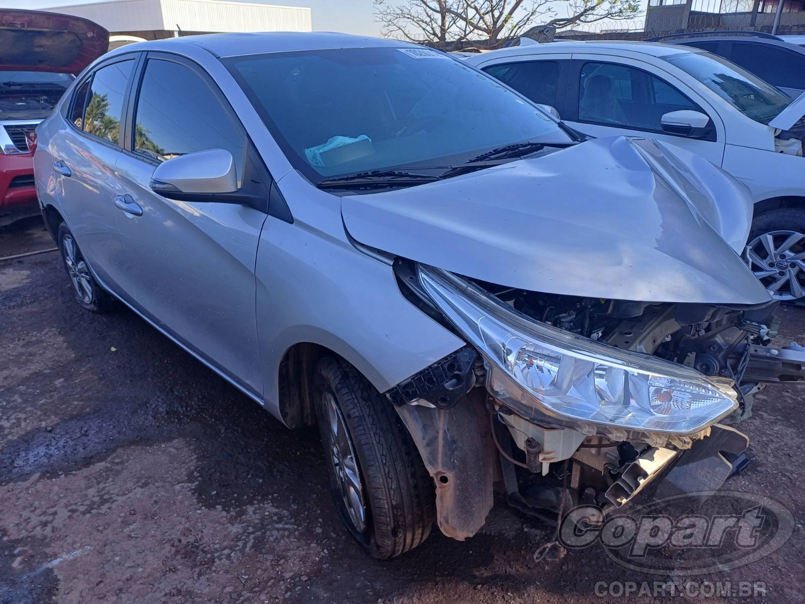 Veículo Toyota Yaris TOYOTA YARIS SEDA XL PLUS CONNECT CVT 1.5 16V 2021 2022 em leilão