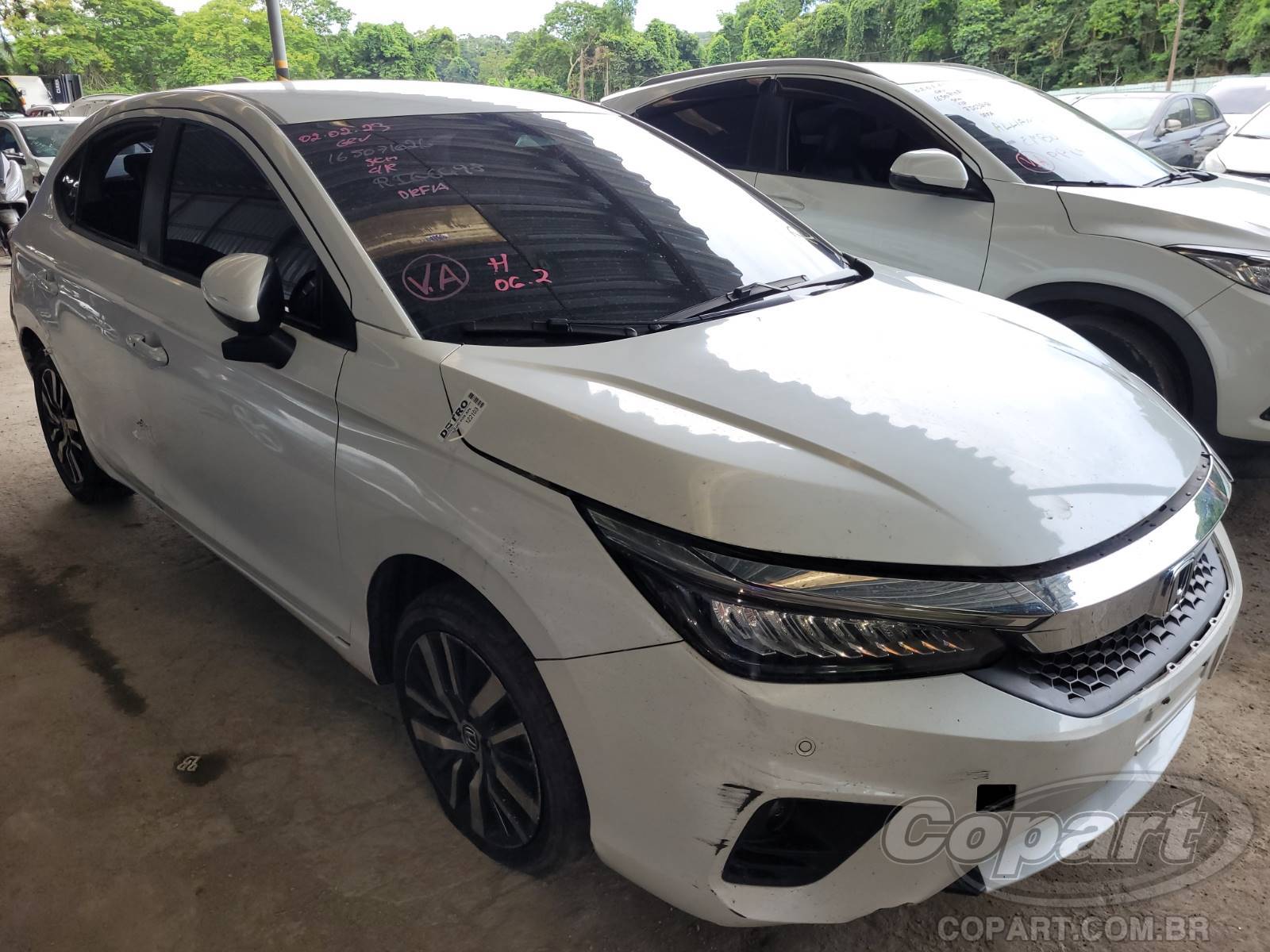 Veículo Honda City HONDA CITY HATCHBACK 1.5 16V I-VTEC 2022 2022 em leilão