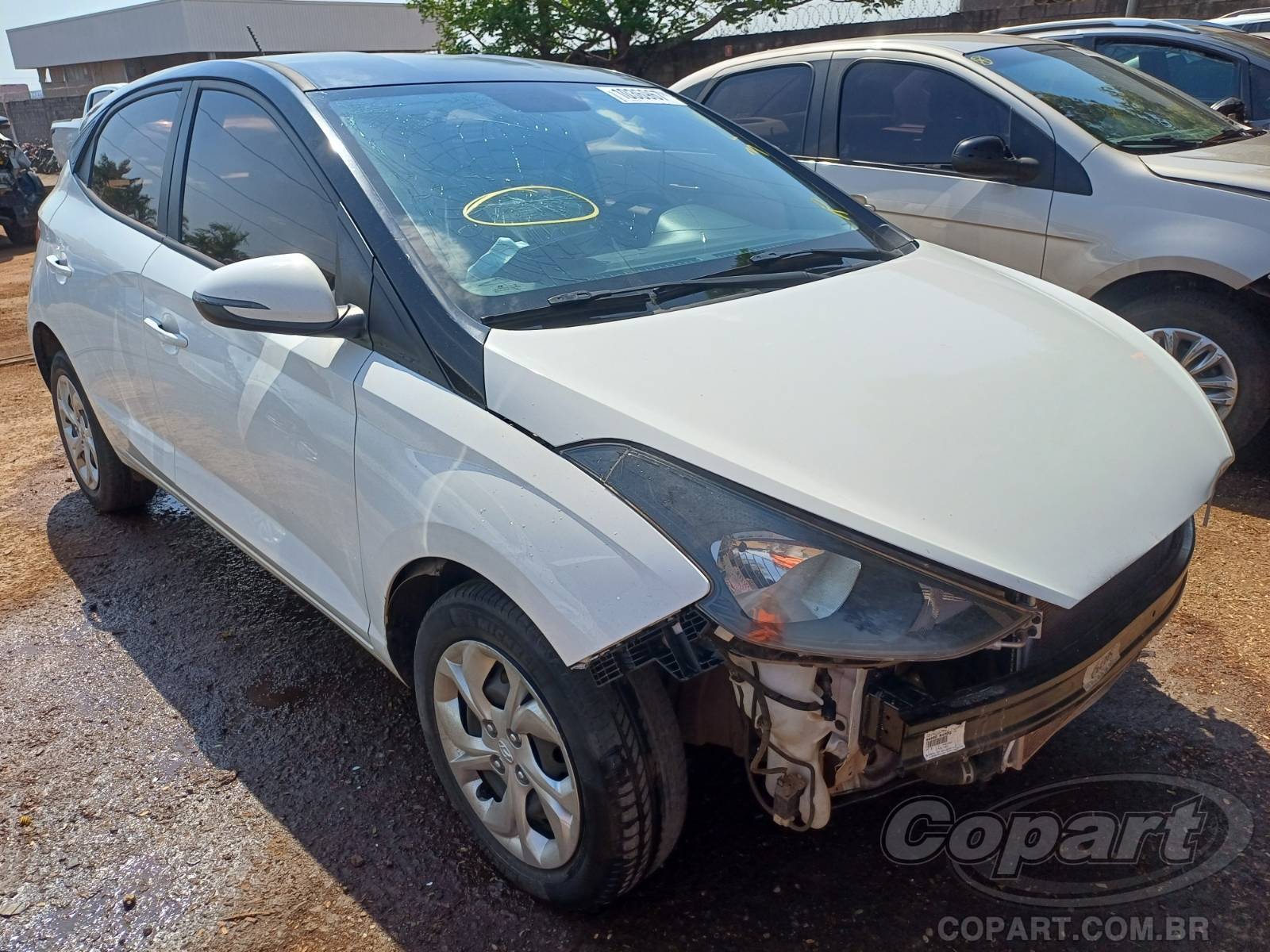 Veículo Hyundai UNKNOWN HYUNDAI HB20 2021 Vision 1.0 12V CVVT 2021 em leilão