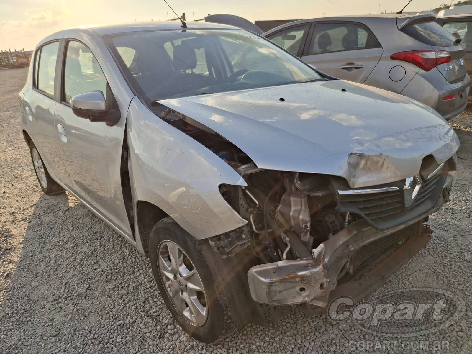 Veículo Renault Sandero RENAULT SANDERO 1.6 HI-POWER 2017 2017 em leilão