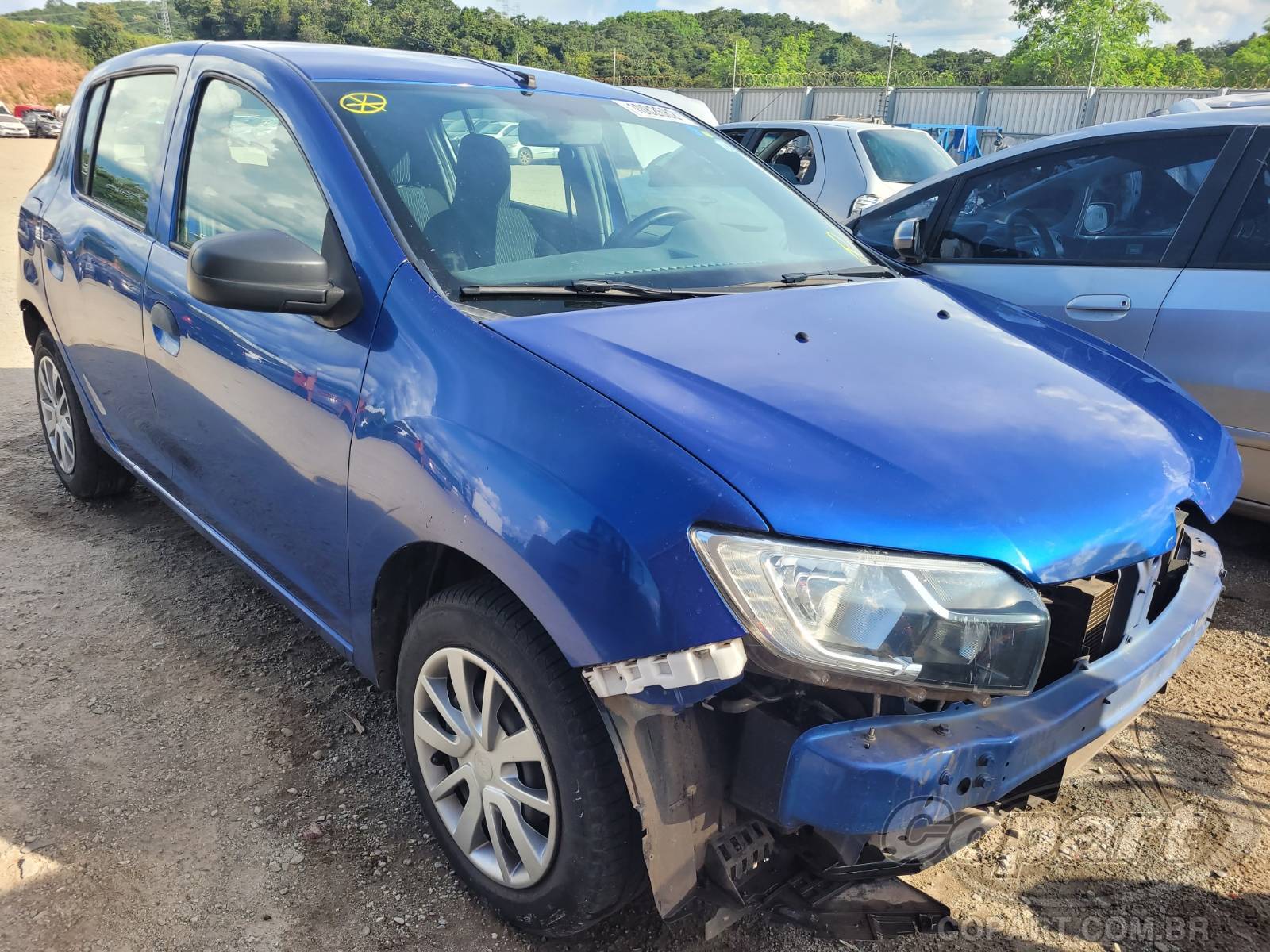 Veículo Renault Sandero Renault Sandero Life 1.0 12V SCe 2020 2020 em leilão