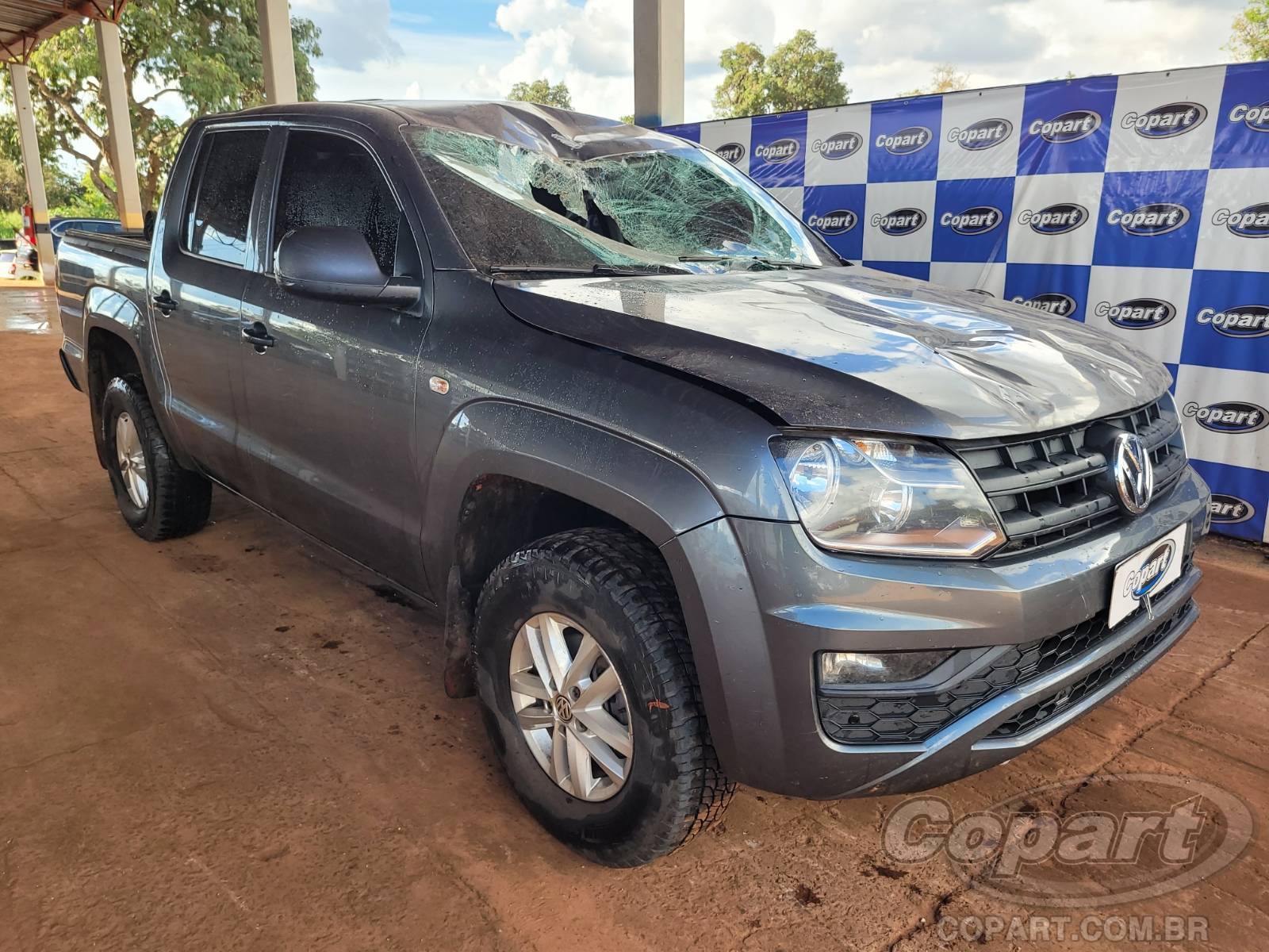 Veículo VW - VolksWagen Volkswagen VOLKSWAGEN AMAROK 2.0 TDI BiTurbo 2019 em leilão