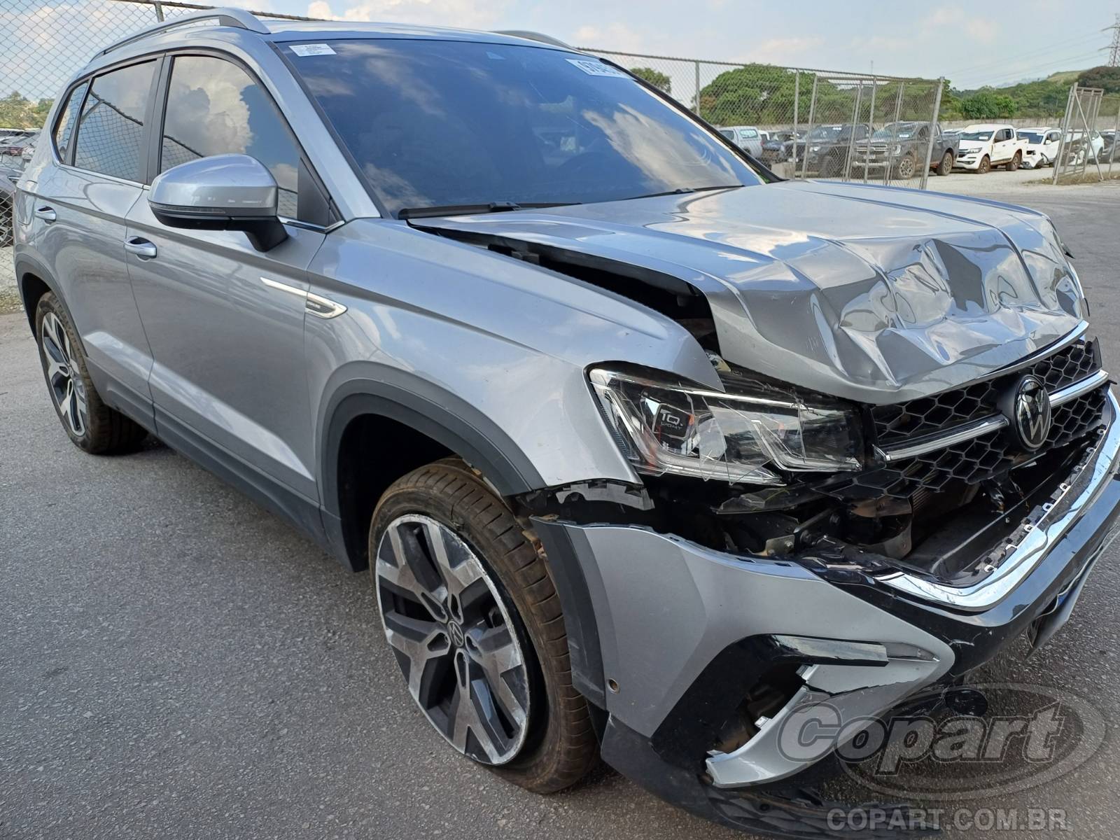 Veículo VW - VolksWagen Taos Volkswagen Taos Highline 250 1.4 16V TSI Turbo 2024 Médio Dano 2024 em leilão