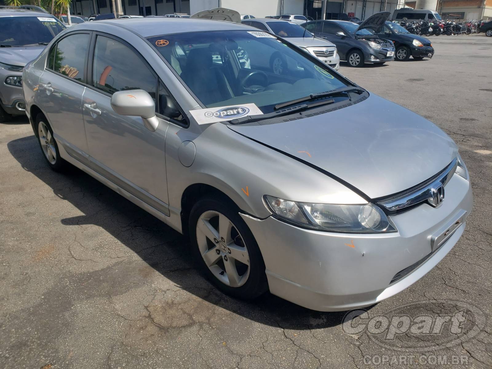 Veículo Honda Civic HONDA CIVIC 2008 1.8 16V 2008 em leilão