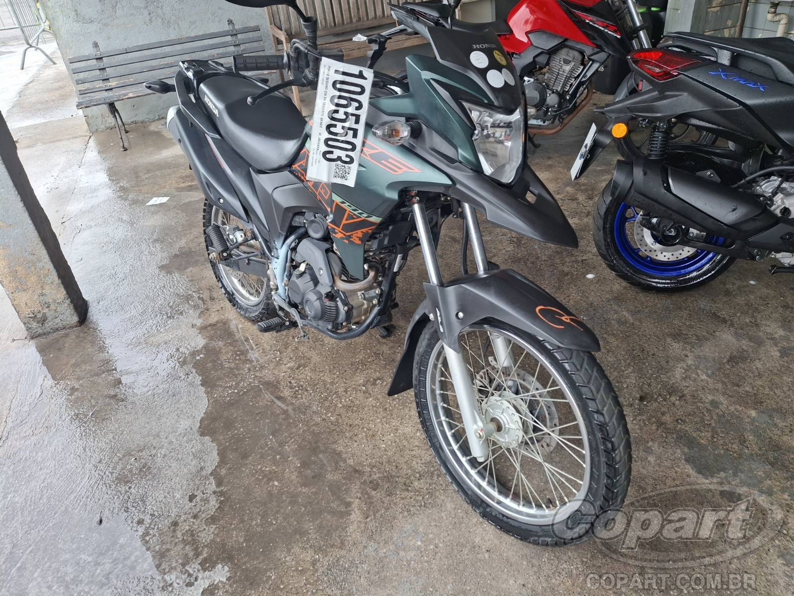 Honda XRE 190 2024 em leilão
