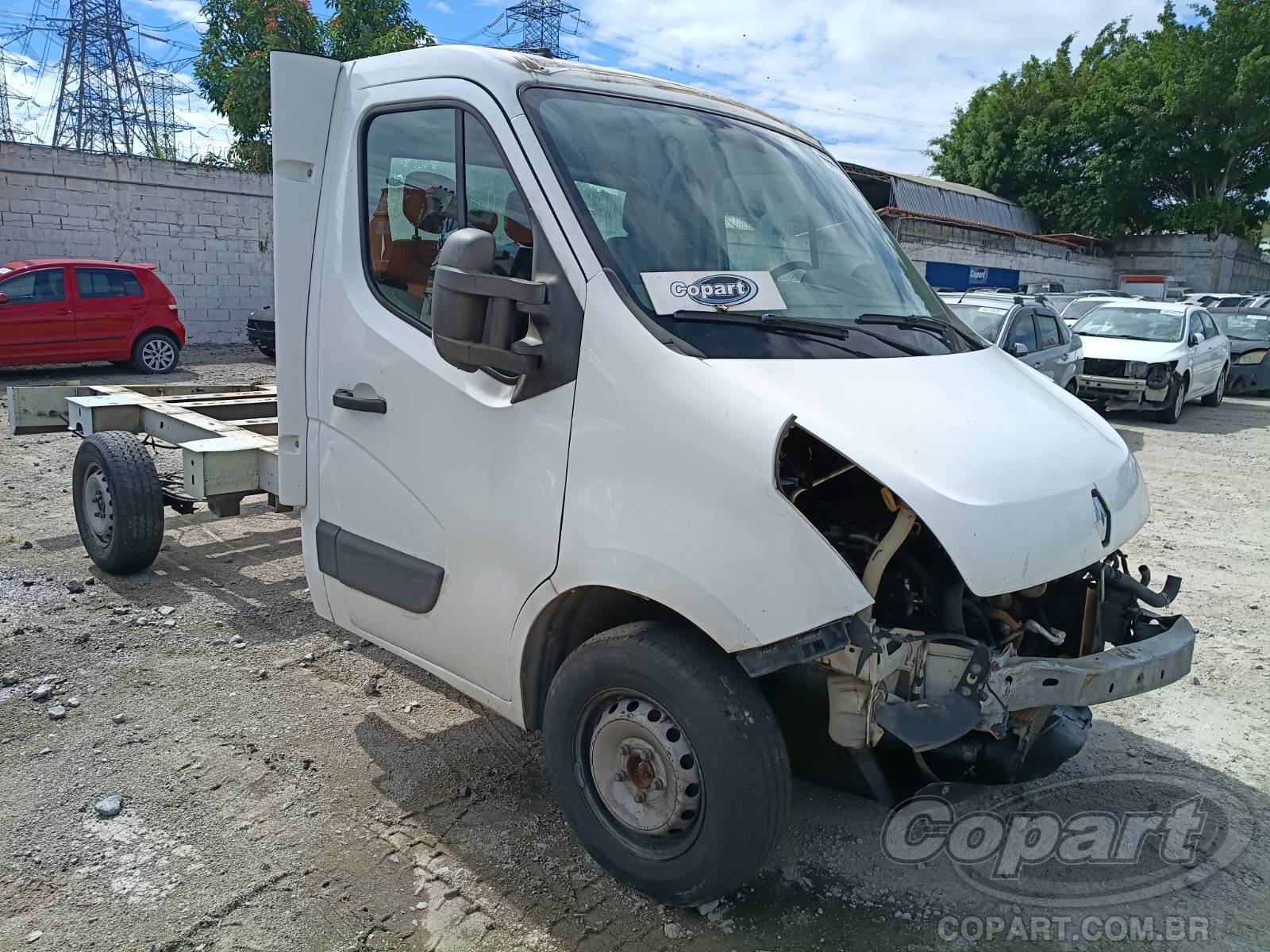 Veículo Renault Master RENAULT MASTER CHASSI CABINE 2.3 16V DCI 2017 2017 em leilão