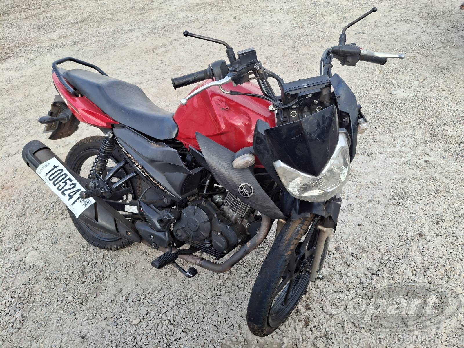 Veículo YAMAHA YBR 150 FACTOR YAMAHA YBR 150 FACTOR 2020 2020 em leilão