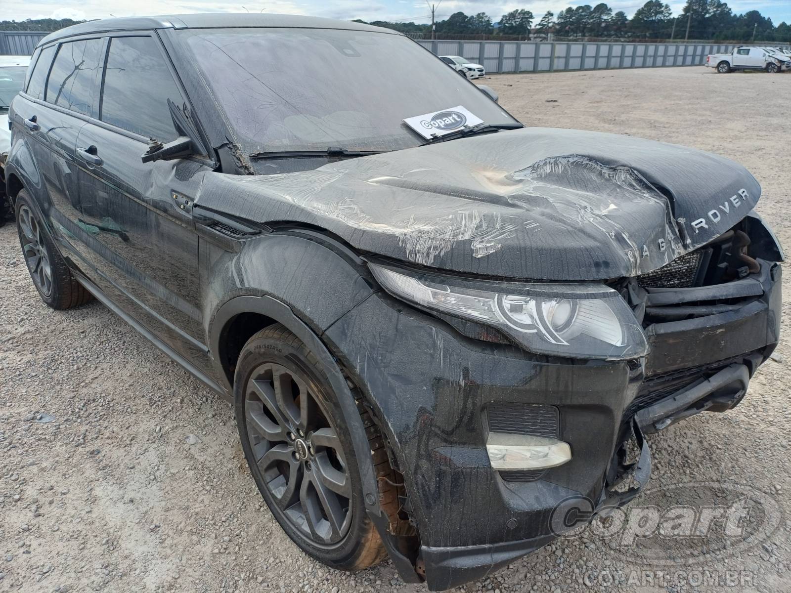 Land Rover Range Rover Evoque Dynamic 2.0 Si4 Turbo 2012 Colisão Frontal