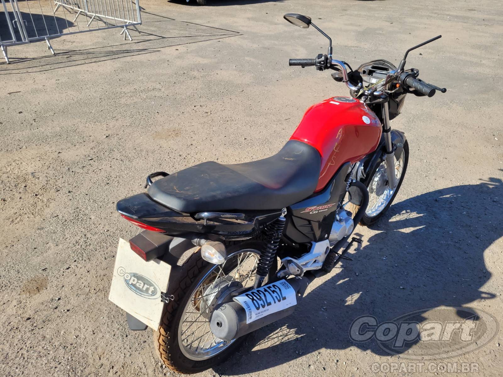 2024 HONDA CG 160 — leilão em Goiânia/GO (foto 4)