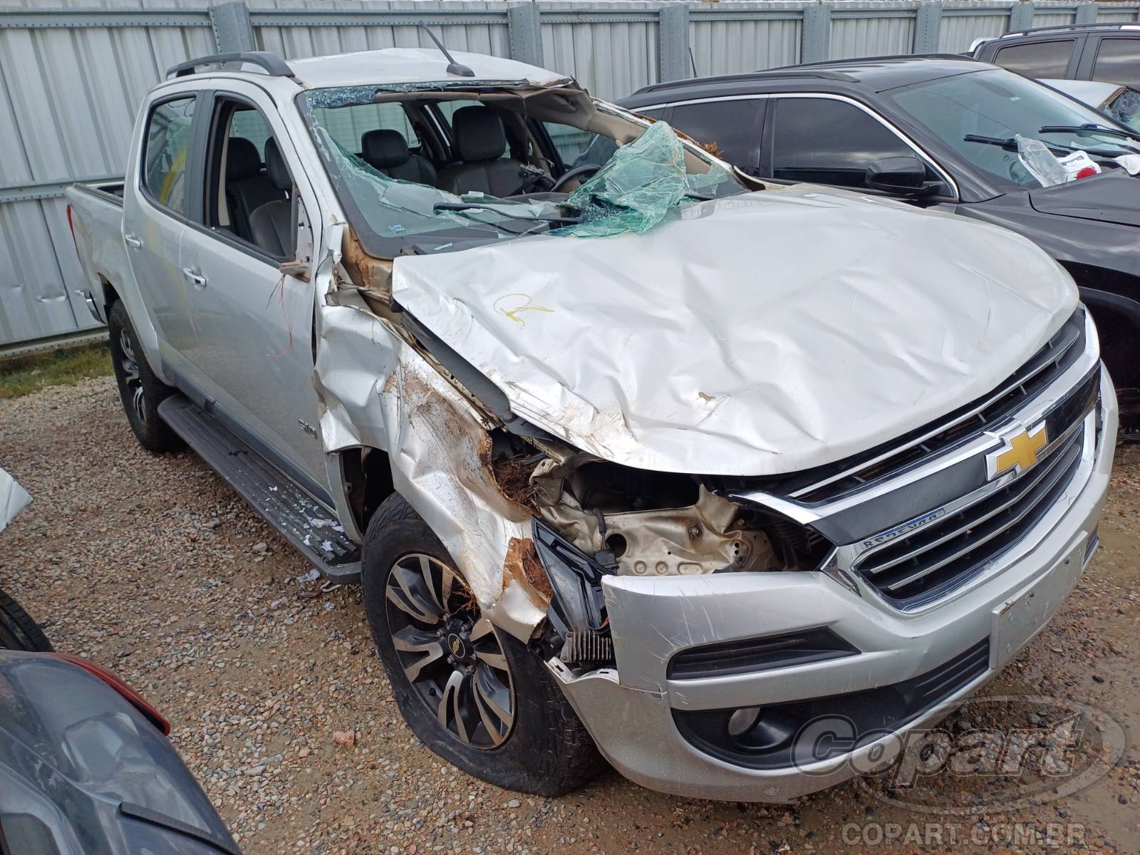 Veículo CHEVROLET S10 Chevrolet S10 Cabine Dupla LTZ 2.8 CTDI 2018 Médio Dano 2018 em leilão