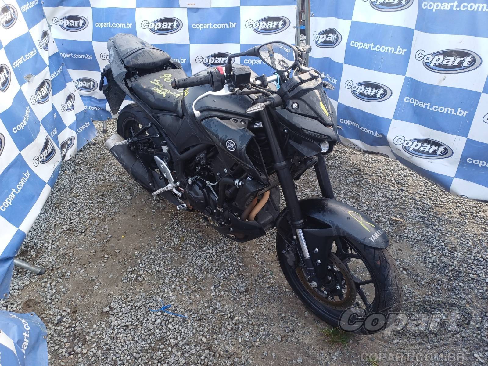 Veículo YAMAHA MT Yamaha MT-03 321 ABS 2024 Pequena Monta 2024 em leilão