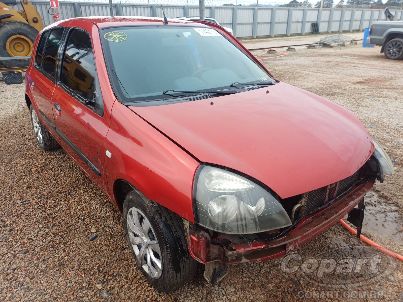 Veículo Renault Clio Renault Clio 1.0 16V Hi-Flex 2011 Colisão 2011 em leilão