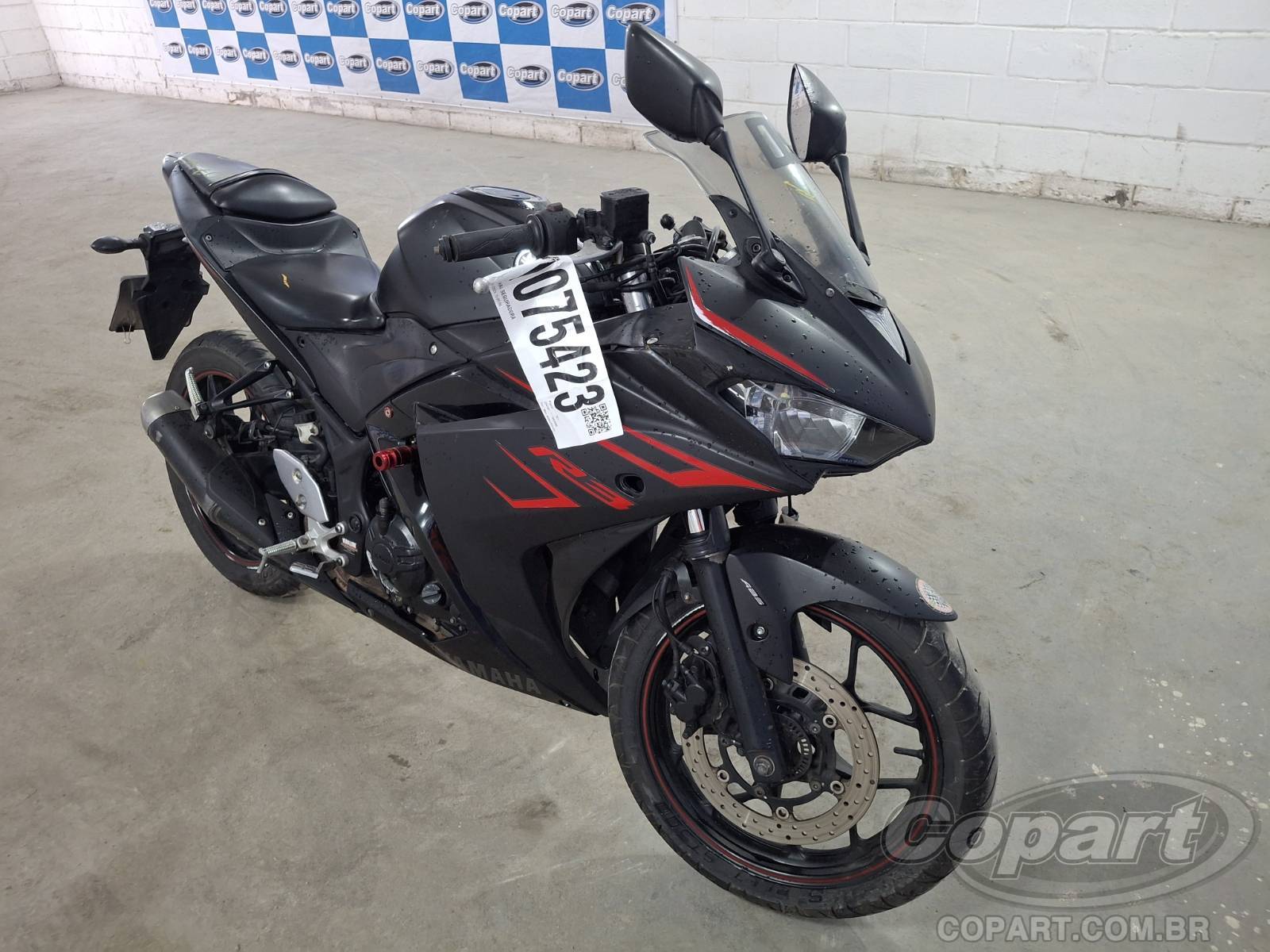 2018 YAMAHA YZF R3 — leilão em Vitória De Santo Antão/PE