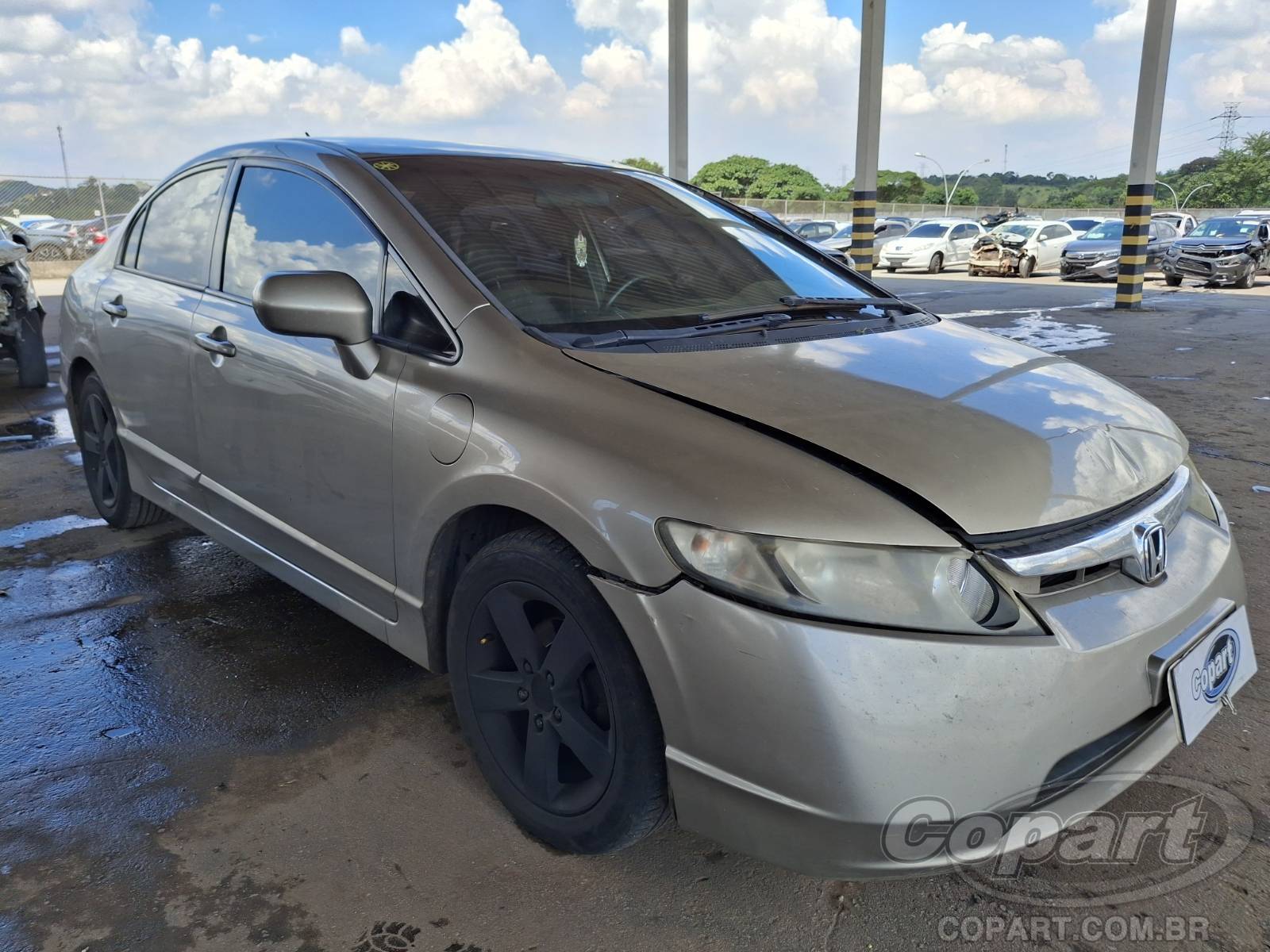Veículo Honda Civic Honda Civic LXS 1.8 16V 2008 Pequena Monta 2008 em leilão