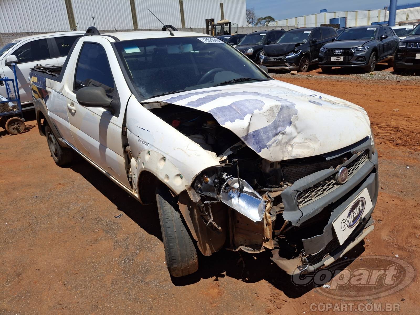Veículo Fiat Strada Fiat Strada Hard Working 1.4 Evo 2017 2017 em leilão