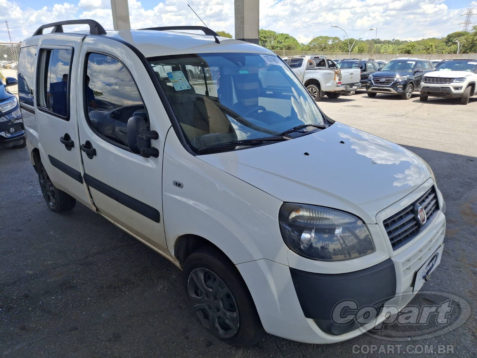 Veículo Fiat Doblo Fiat Doblo Essence 7 Lugares 1.8 16V E.torQ 2019 2019 em leilão