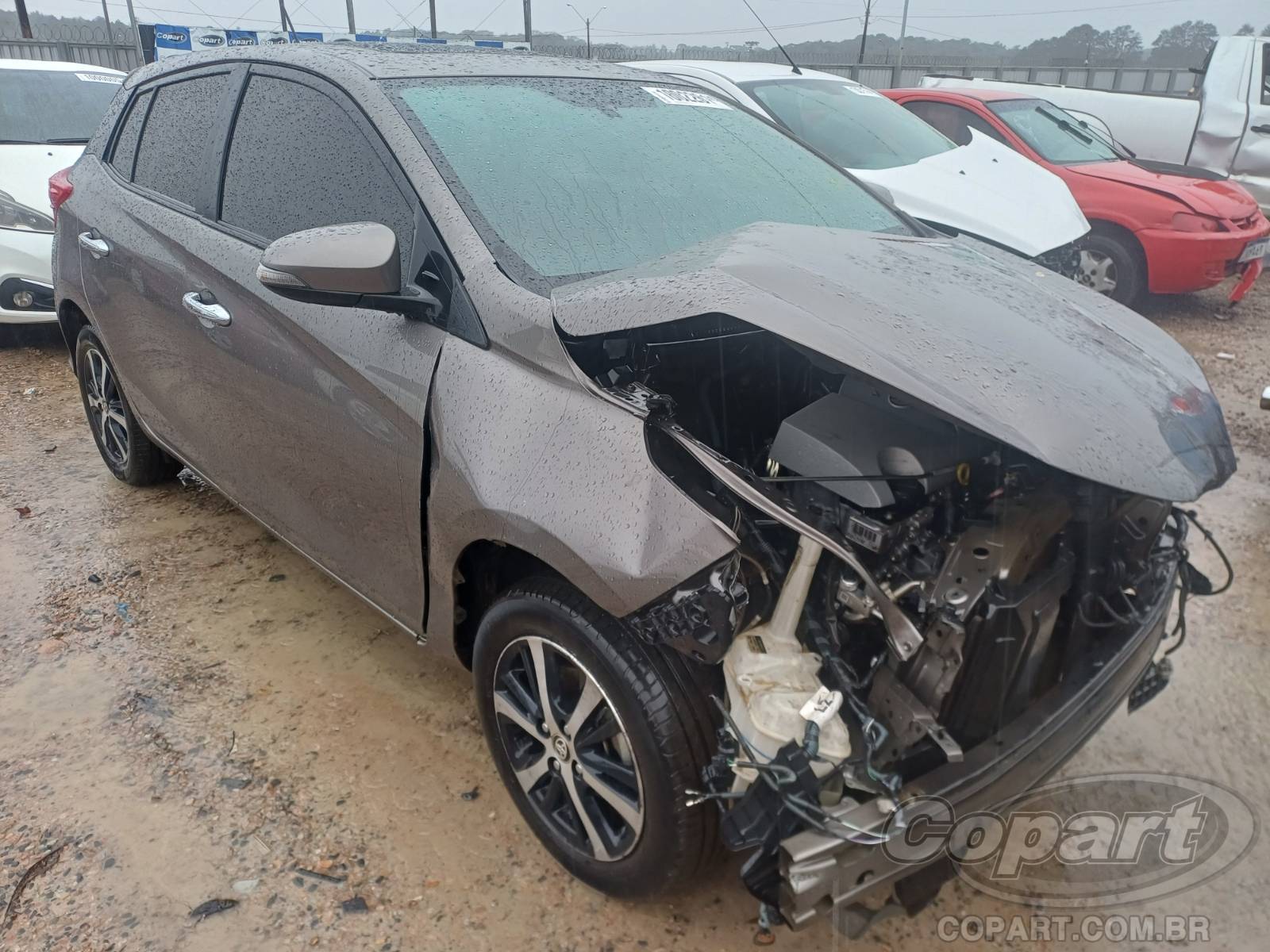 Veículo Toyota Yaris TOYOTA YARIS XLS CVT 1.5 16V DUAL VVT-I 2019 2019 em leilão