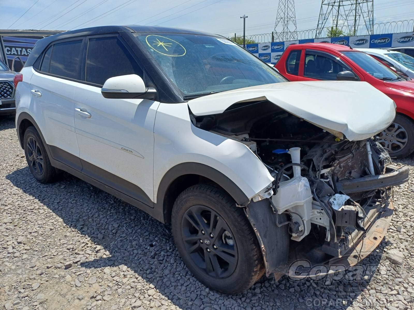 Veículo Hyundai Creta Hyundai Creta Attitude 1.6 16V CVVT 2021 2021 em leilão