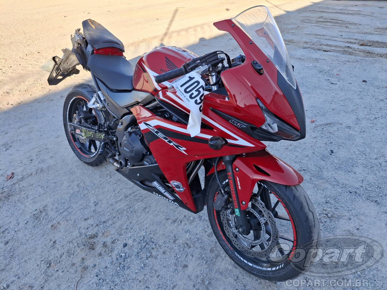 Veículo HONDA CBR 2016 HONDA CBR 500R 2016 em leilão