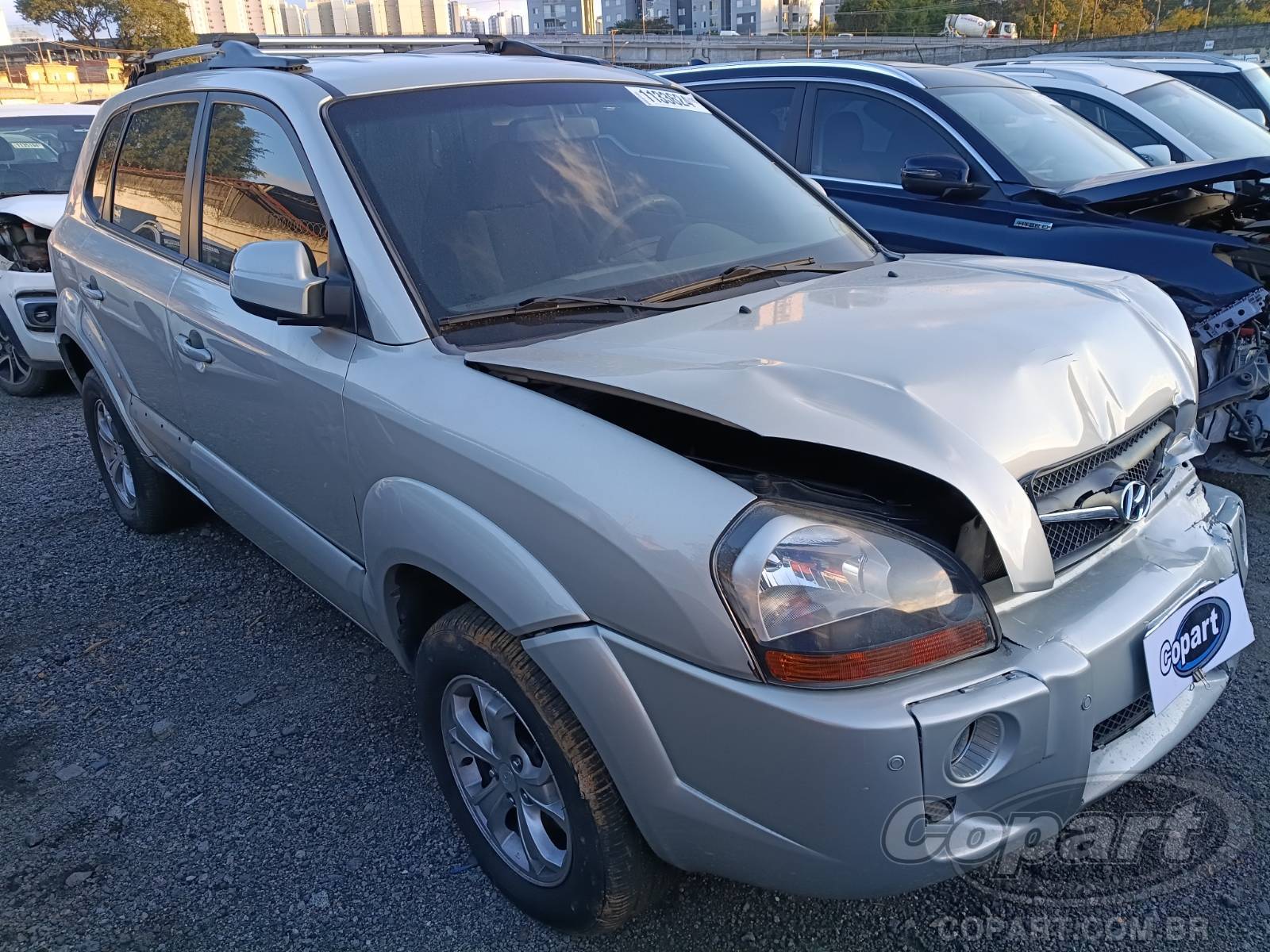 Veículo Hyundai Tucson Hyundai Tucson GLS 2.0 16V 2012 Colisão 2012 em leilão