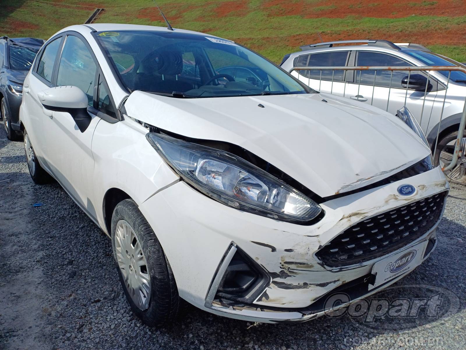 Ford Fiesta SE 1.6 16V Sigma 2019 Colisão Média Monta