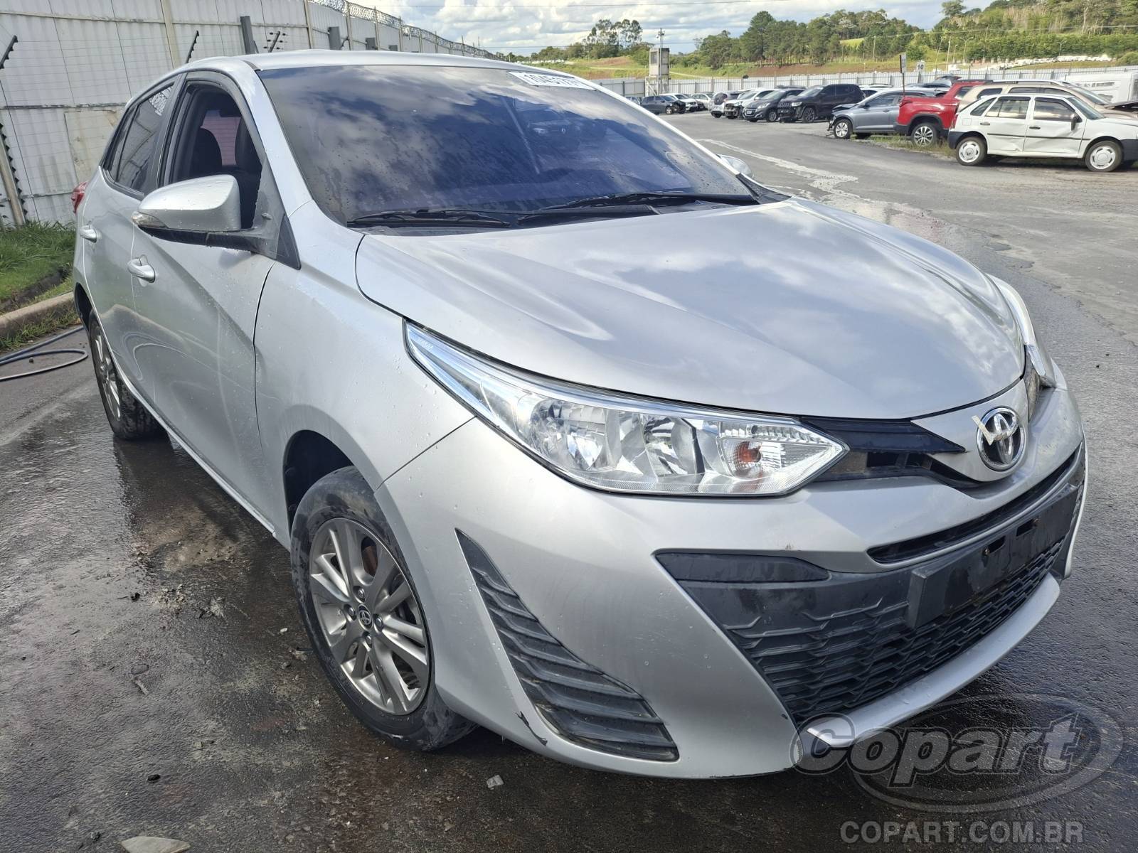 Veículo Toyota Yaris TOYOTA YARIS XL PLUS CONNECT CVT 1.5 16V 2019 2020 em leilão