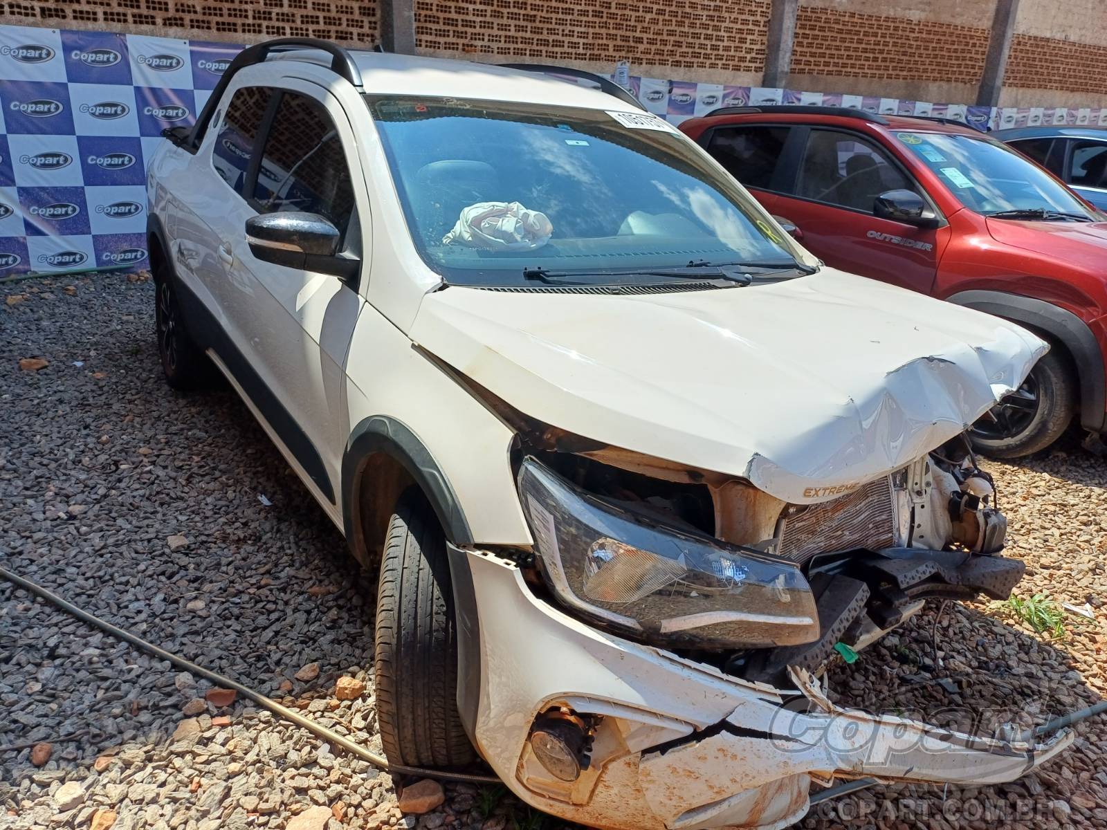 Veículo VOLKSWAGEN Saveiro 2025 VOLKSWAGEN SAVEIRO CD 1.6 16V MSI 2025 em leilão