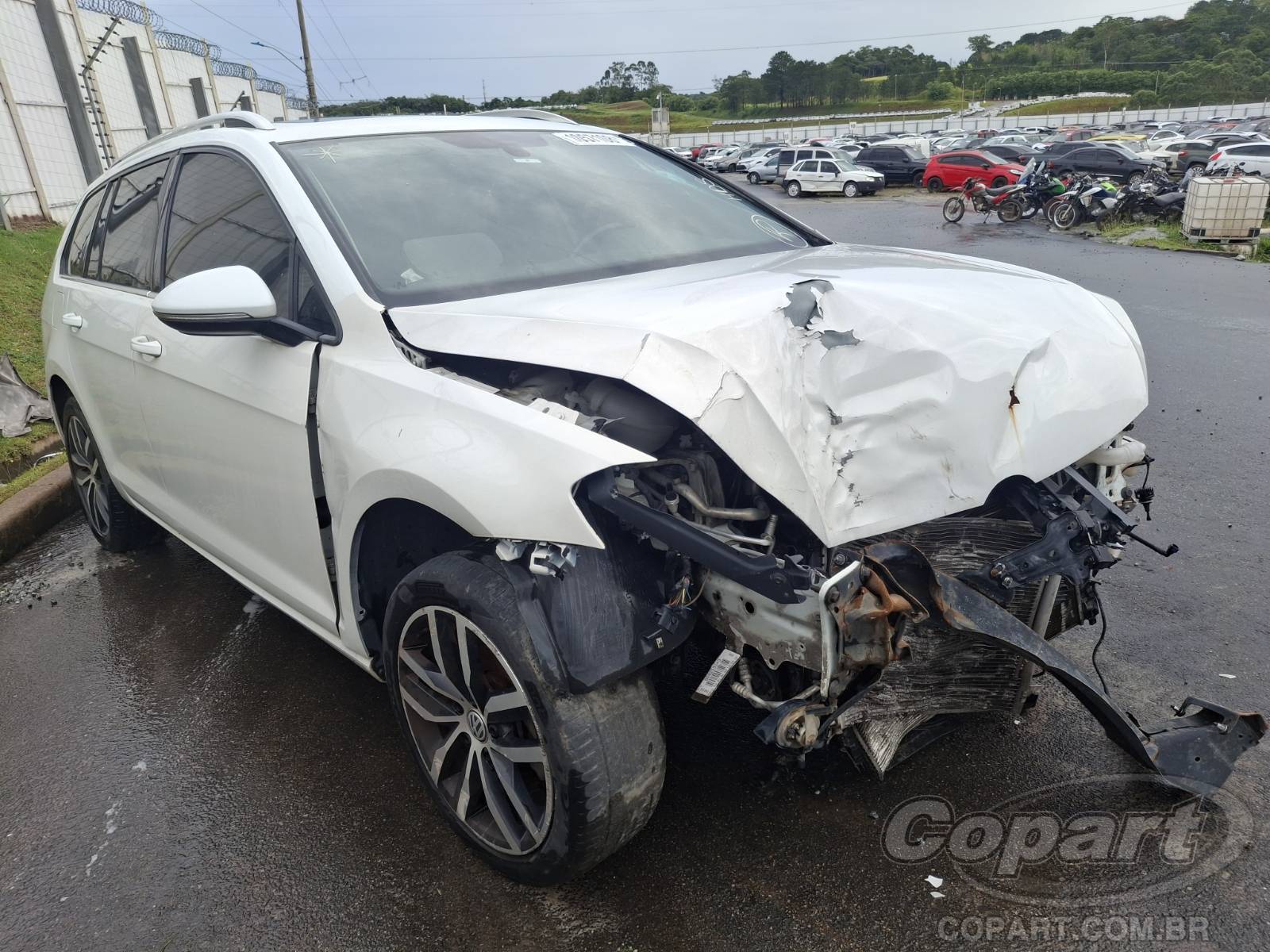 Veículo VW - VolksWagen Volkswagen VOLKSWAGEN GOLF VARIANT 1.4 TSI TURBO 2017 em leilão