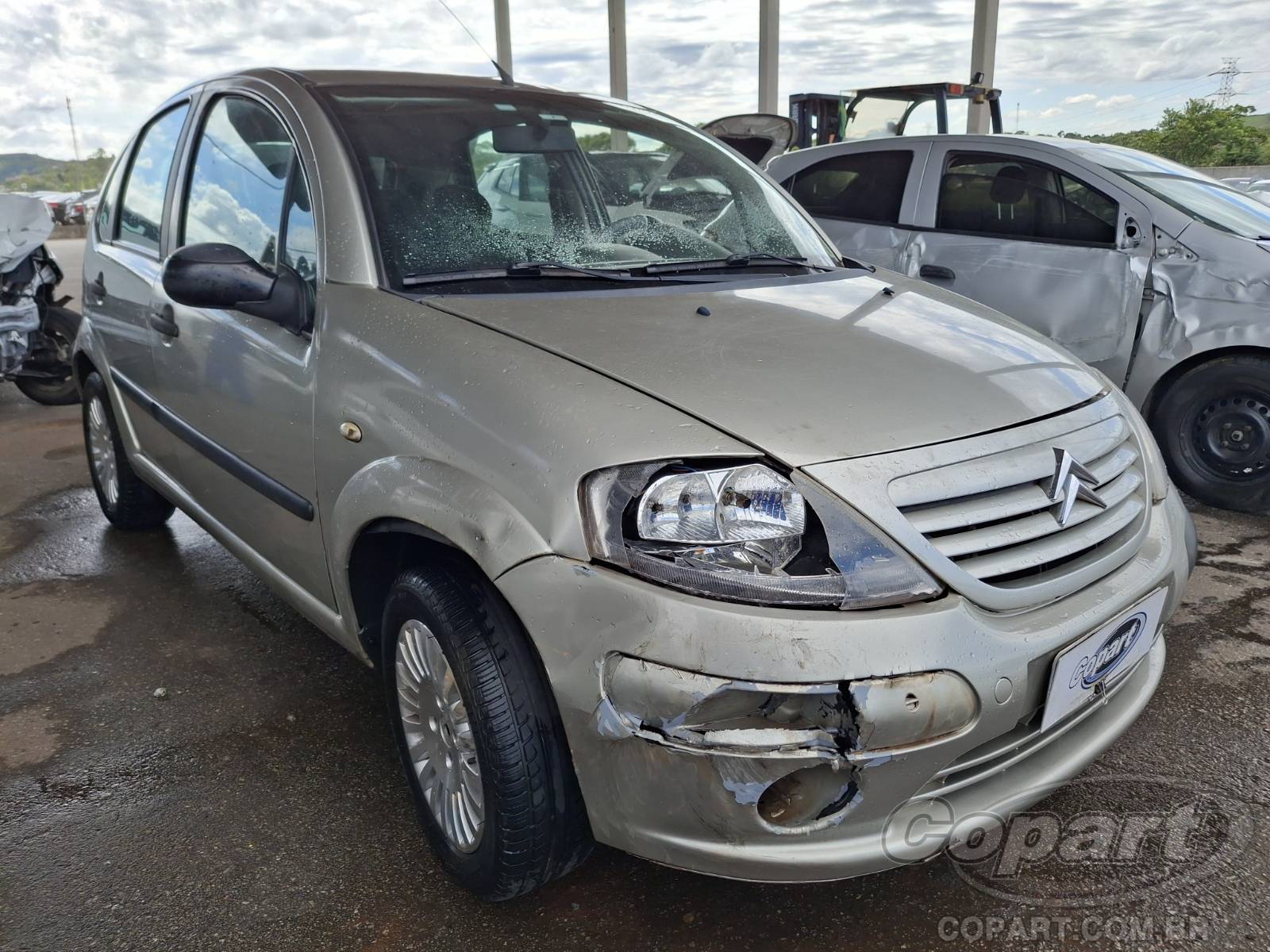 Veículo Peugeot C3 CITROEN C3 GLX 1.4 2008 2008 em leilão
