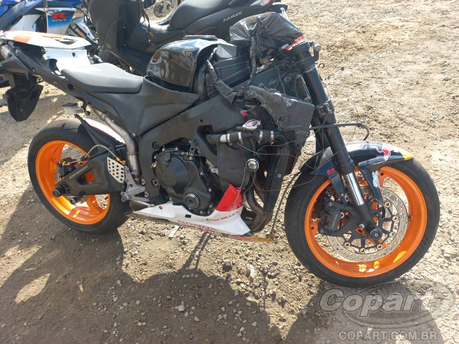 Veículo HONDA CBR 2010 HONDA CBR 600RR 2010 em leilão